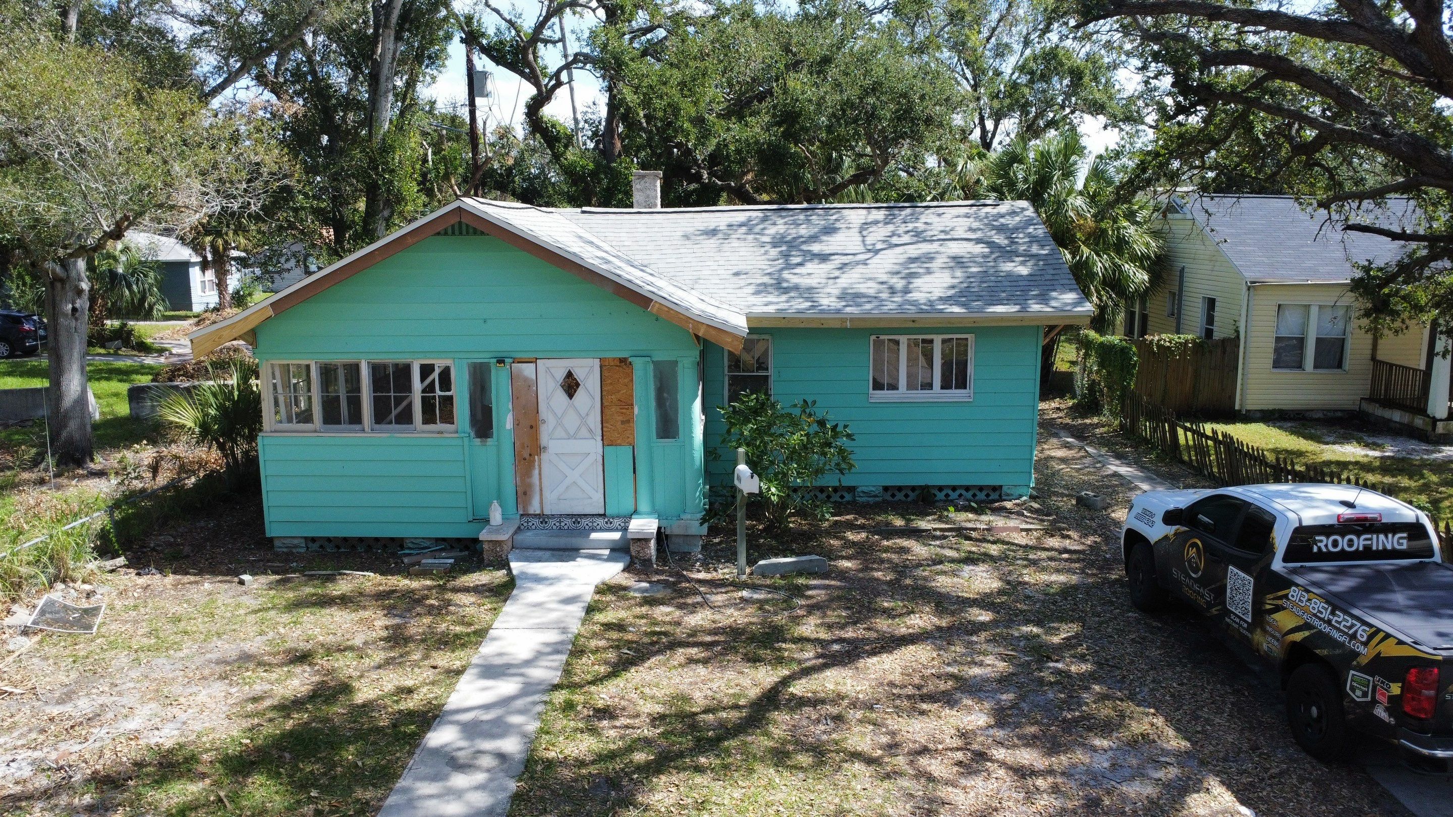 Roof Replacement in St. Petersburg, FL. by Steadfast Roofing