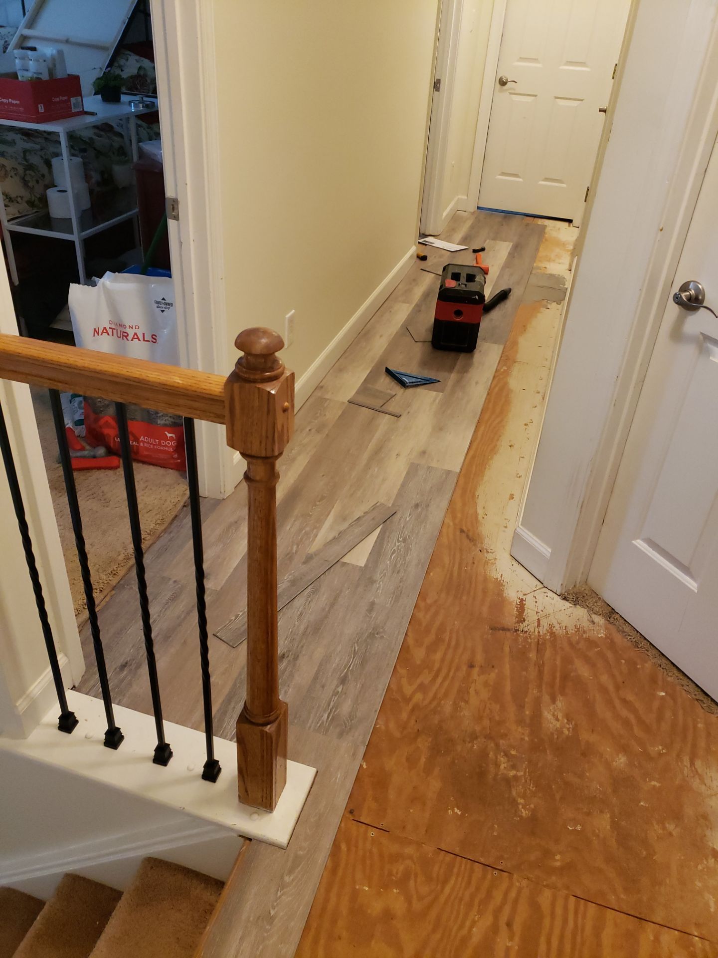 LVP Flooring Install! by A Step Above Handy LLC