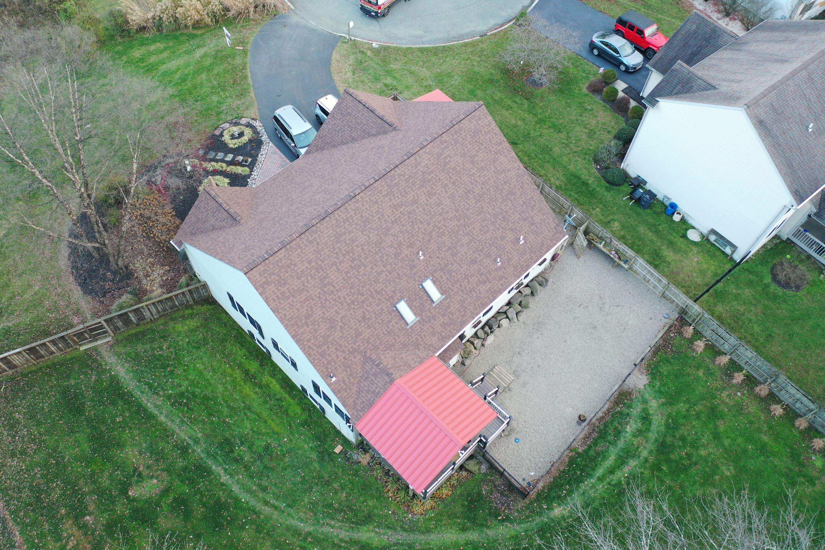 Roofing Installation using CertainTeed Landmark - Burnt Sienna by Storm Guard of Ches-Mont PA