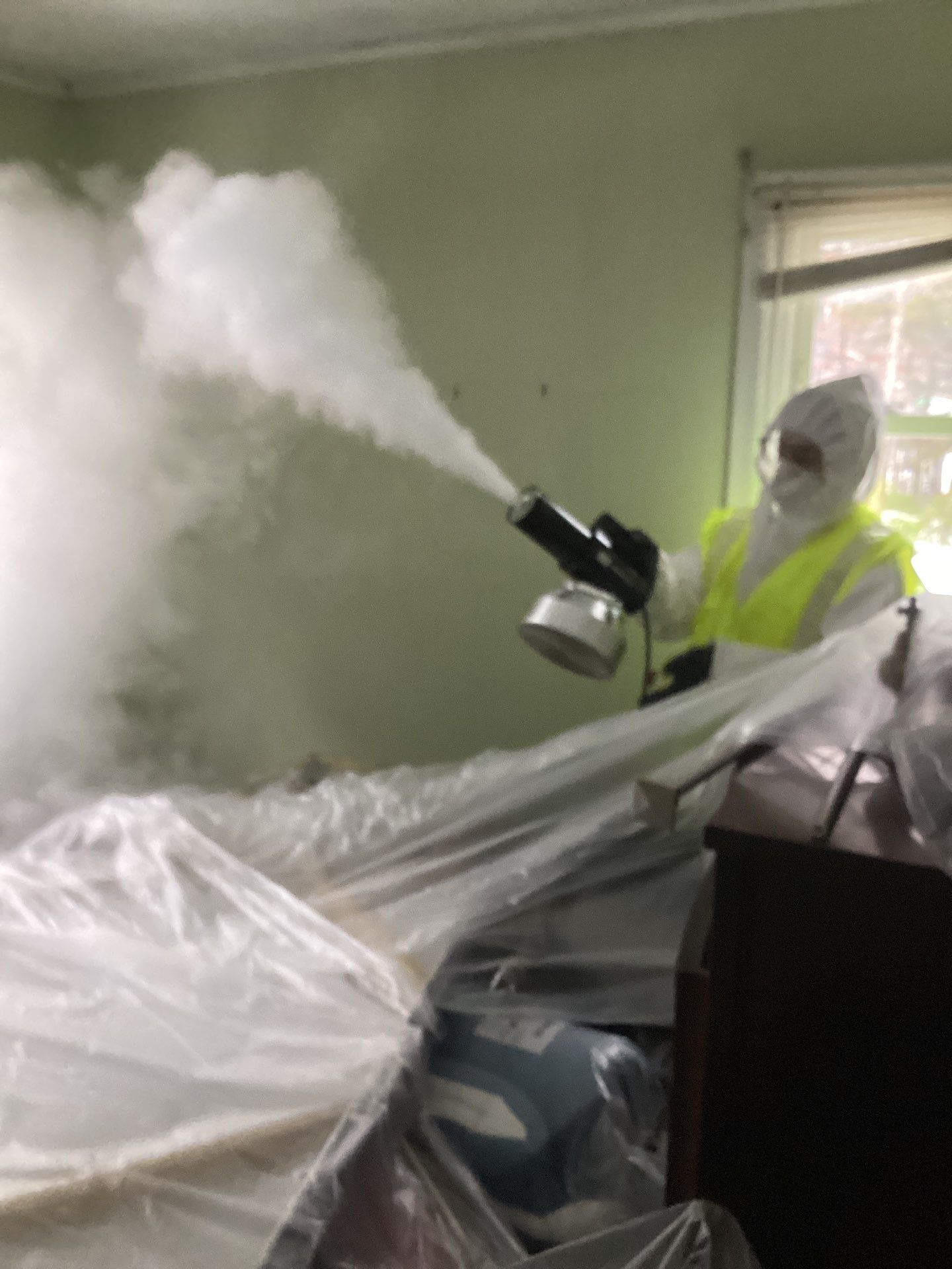 Fire Job Shirley NY by Newhouse Restoration