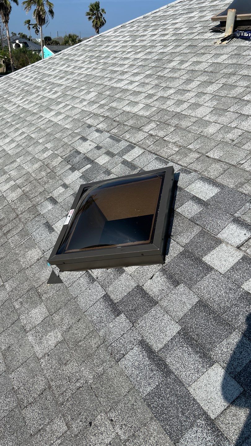 Residential Roofing Repair using Galvanized Chimney Cap & Chase by Lighthouse Roofing