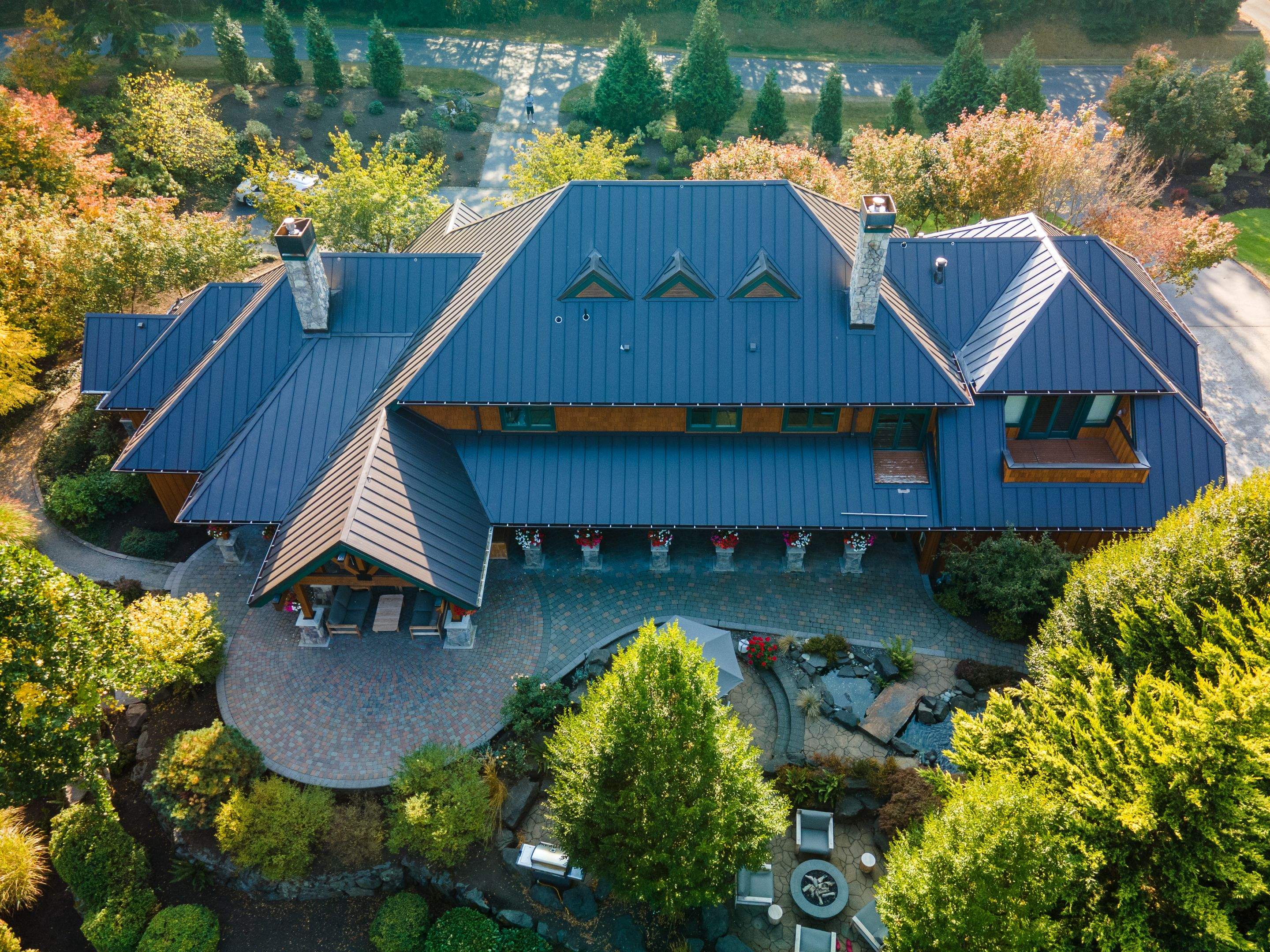 North Bend | Metal Panel Roof Project by Roofscapes NW
