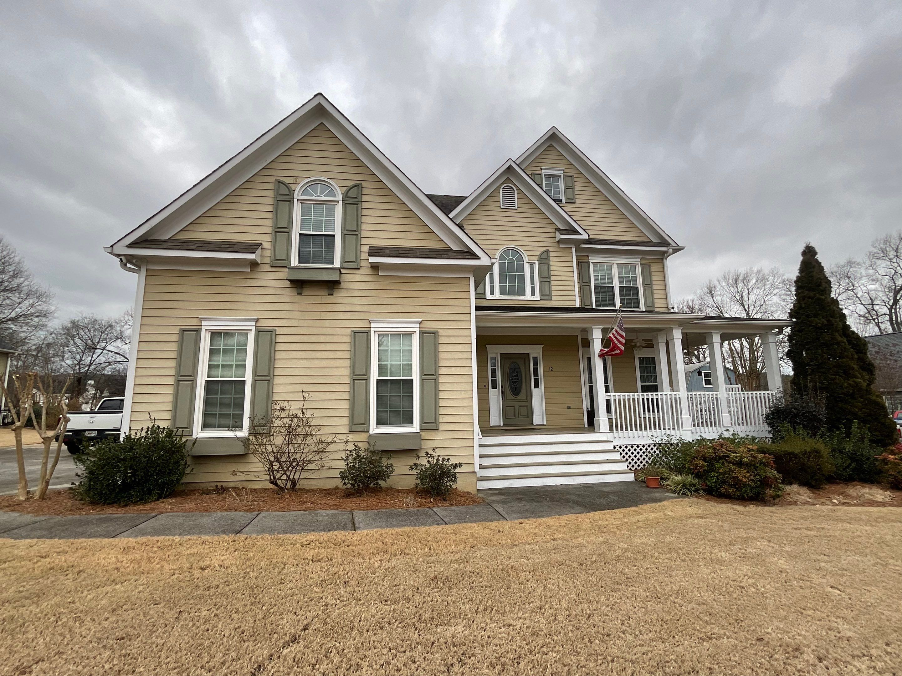 Exterior Siding and Trim Painting Project in Cartersville by Swift Home Renovations