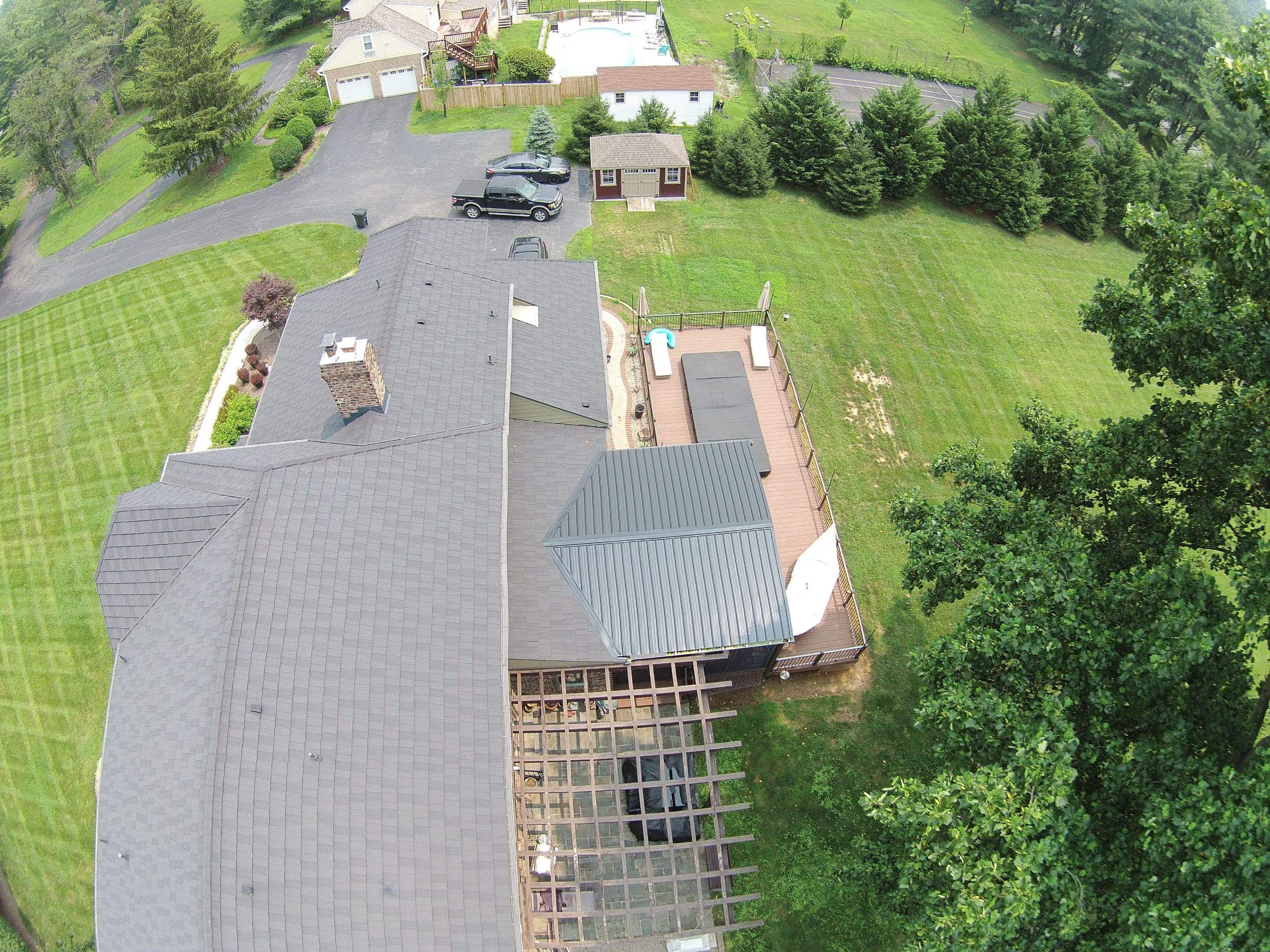 Deck/Screen porch Transformation using Timbertech by The Smet Companies, LLC