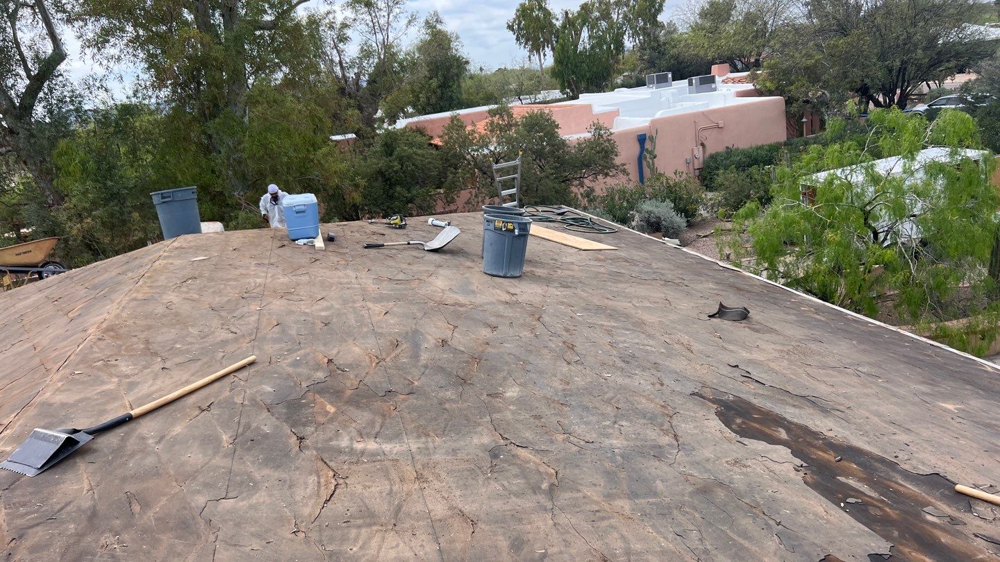 Light Stone Exposed Fastener by Reimagine Roofing