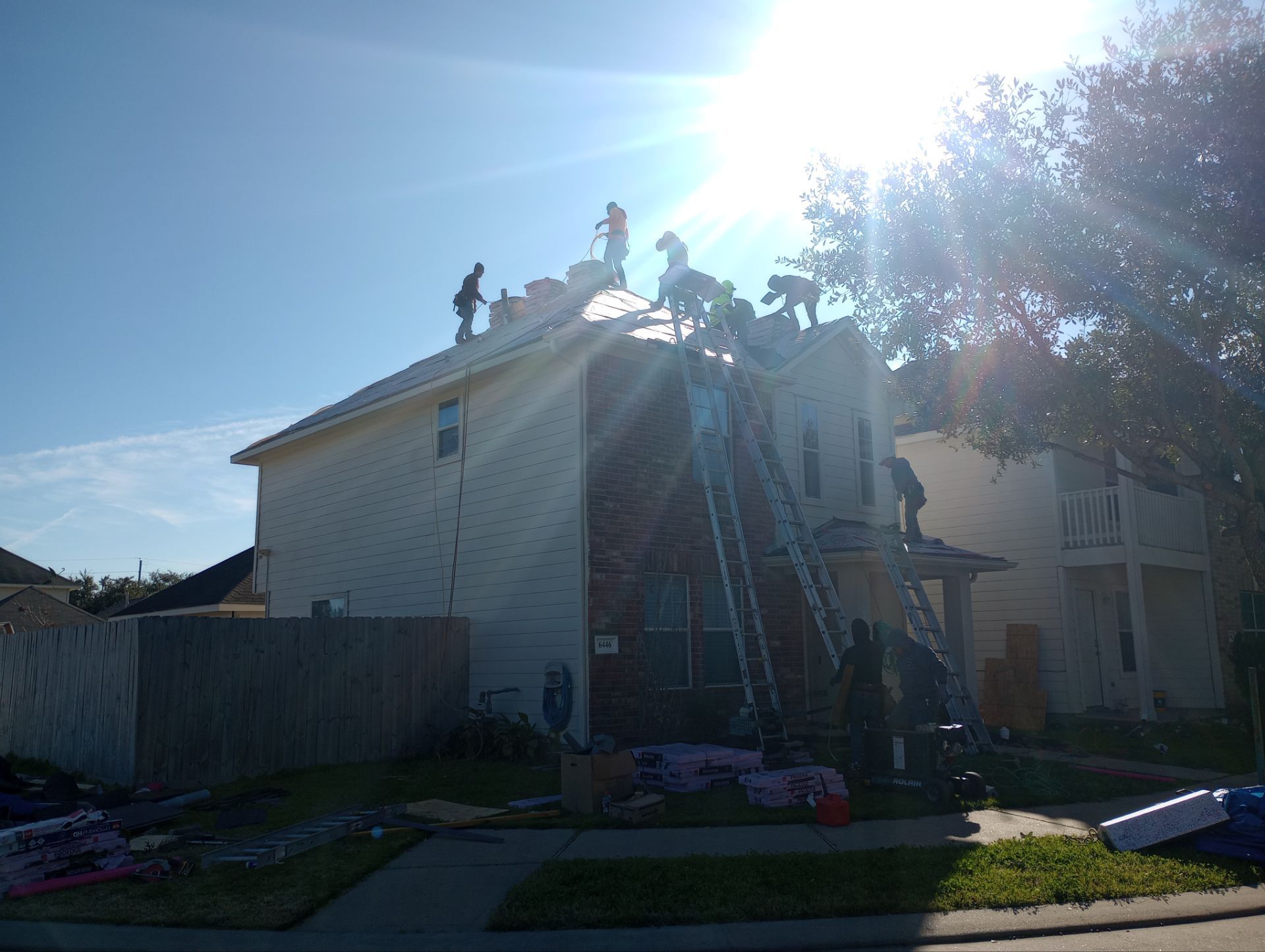 Residential Roofing Repair using Owen's Corning Duration (Lifetime) Shingles by Roof Repair Company