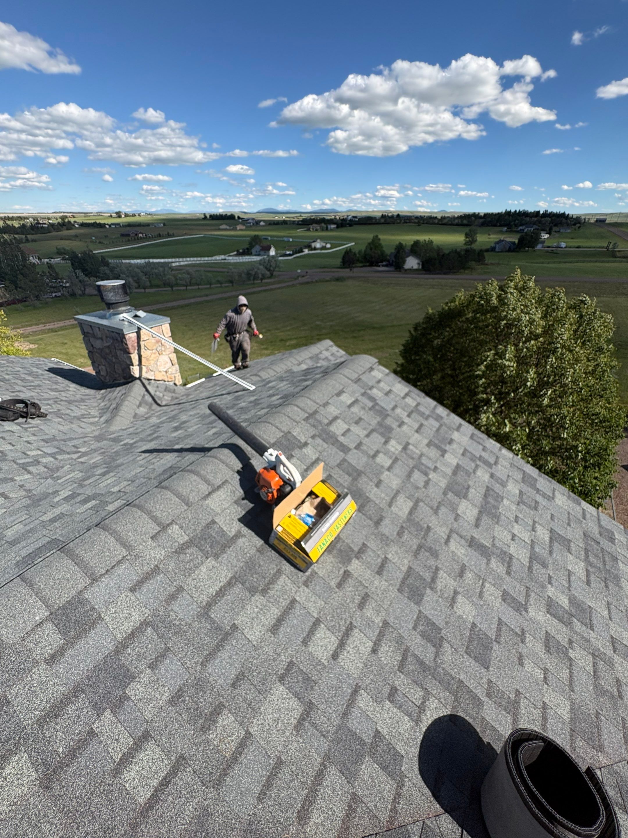 Comprehensive Multi-Building Reroof Using Owens Corning Shingles in Great Falls by KQC Roofing