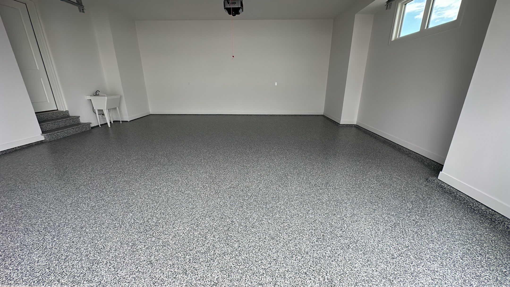 John B upgraded his garage with cabinets and Banner Garage Floor by Banner Garage