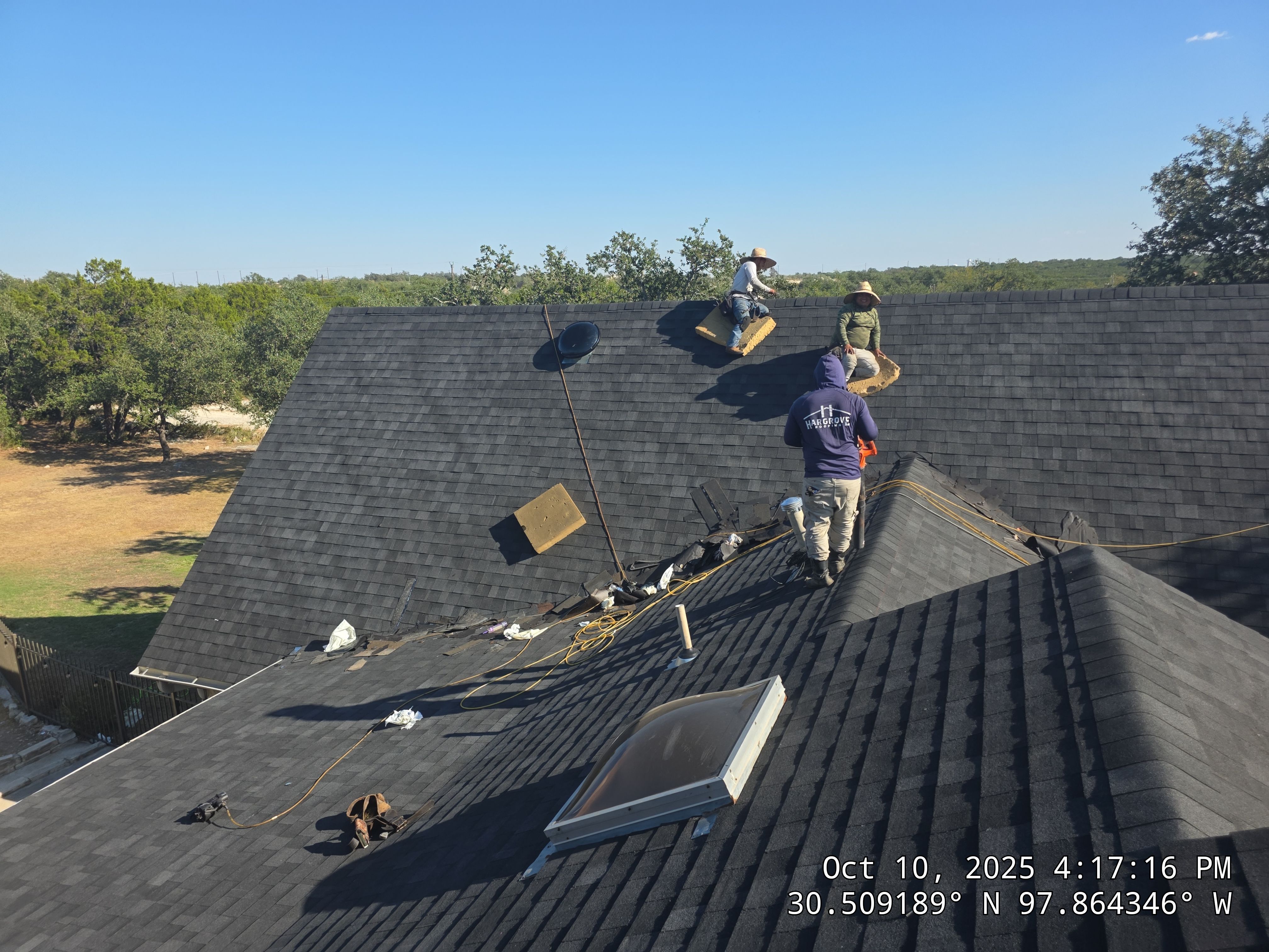 Residential Roofing Replacement and Exterior Restoration in Leander, Texas by Caliber Restoration LLC