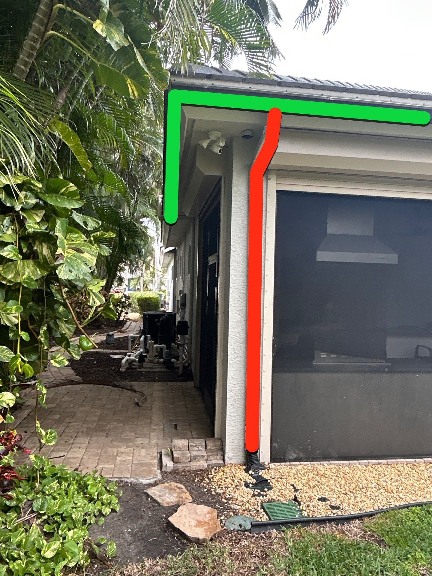 7-Inch Seamless Gutters for Luxury Homes in Naples FL by Gutter Professors