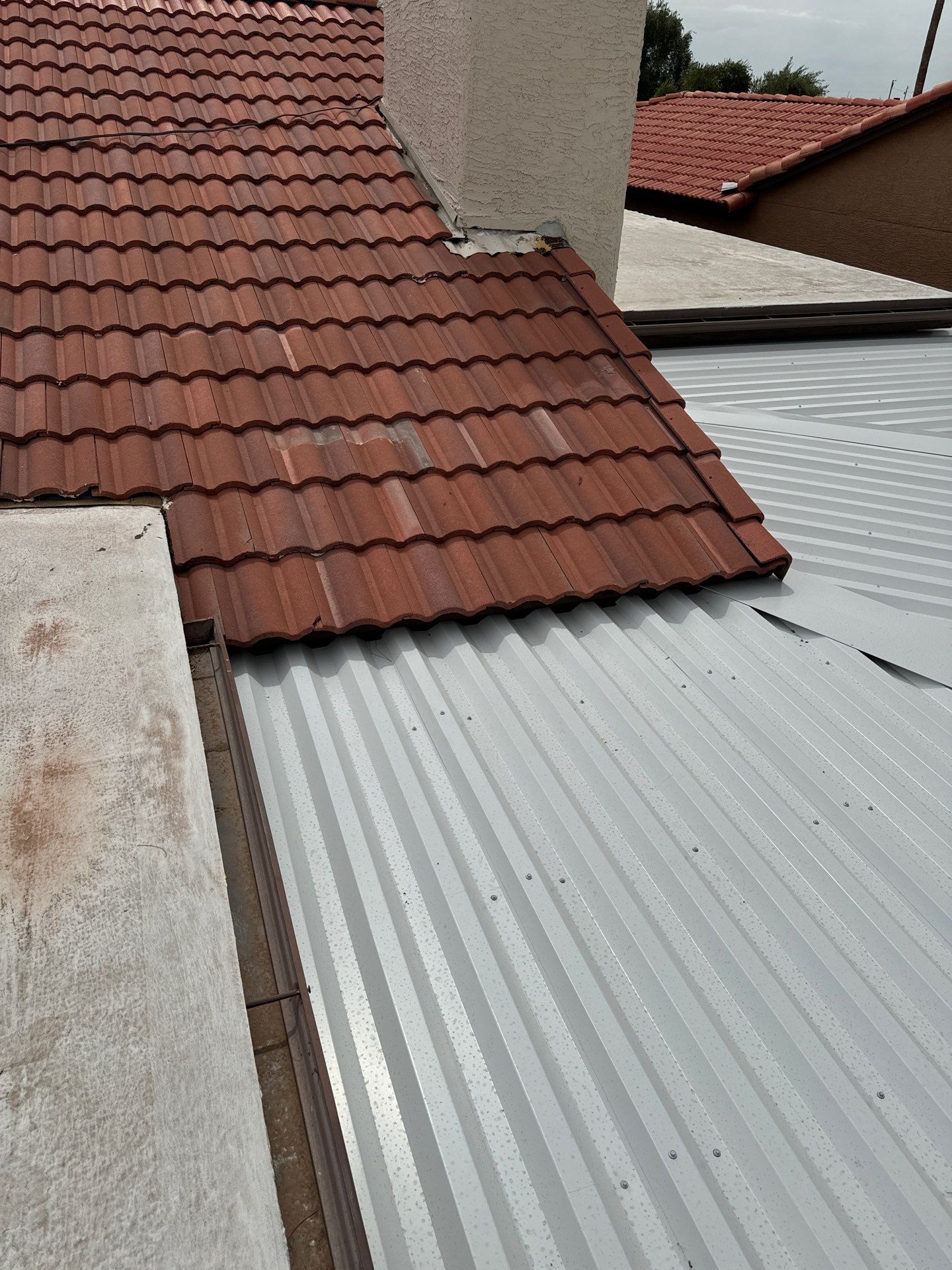 Light Gray Exposed Fastener by Reimagine Roofing