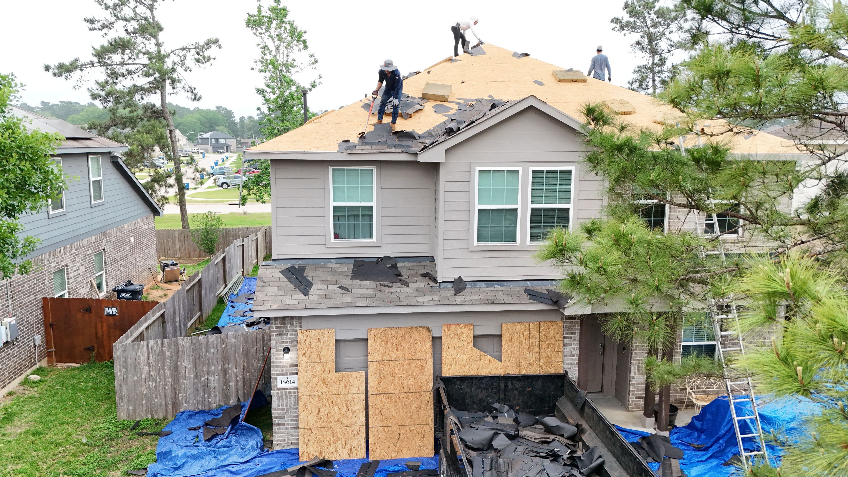 Project in Magnolia, Texas by Roof Top Innovations 