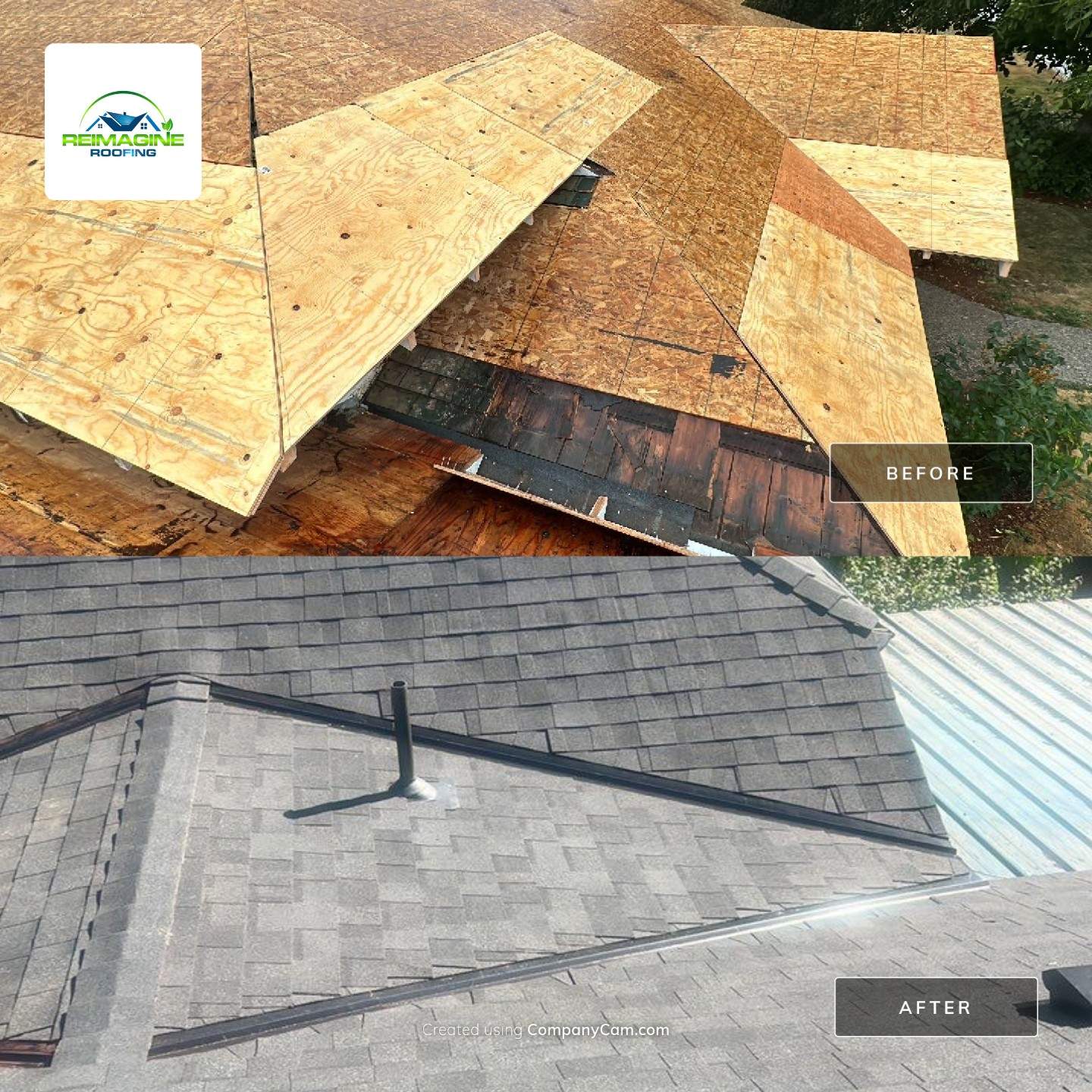 Pewter Gray Shingles by Reimagine Roofing