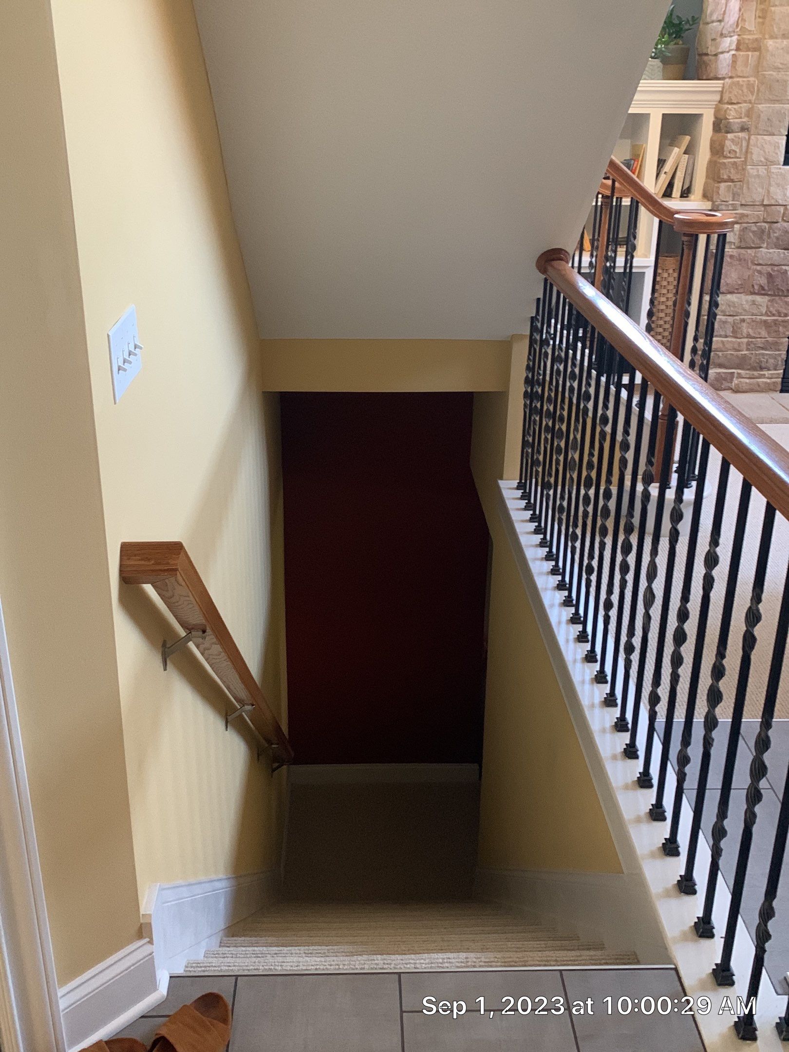 Orange Town Home by Best Buy Painting 