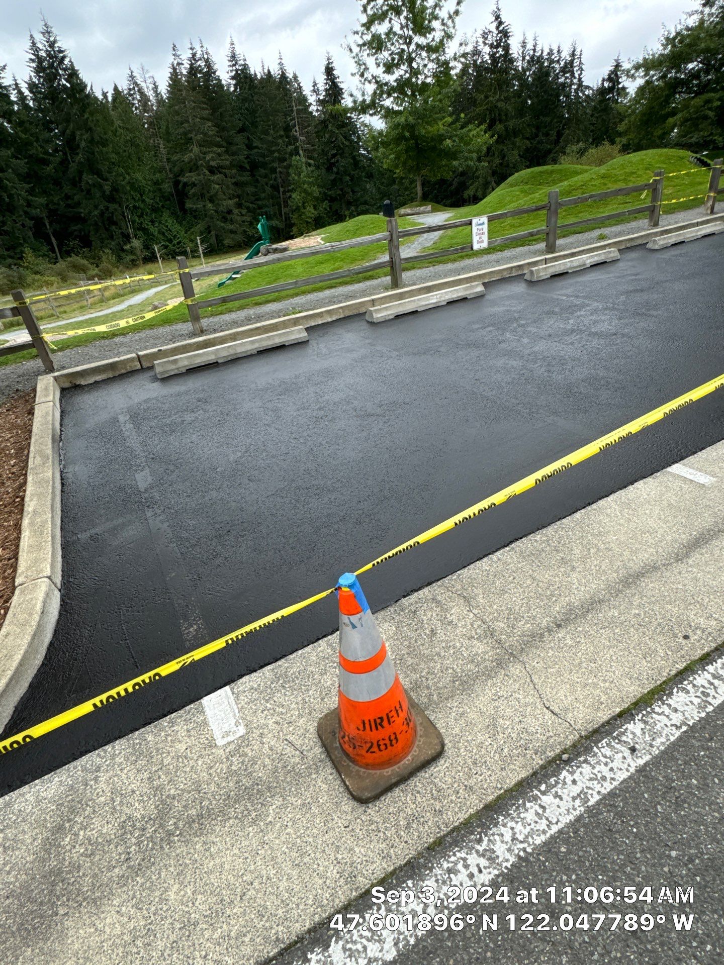 Big Rock Park | Parking Lot Sealcoating & Striping by Jireh Asphalt & Concrete Inc 