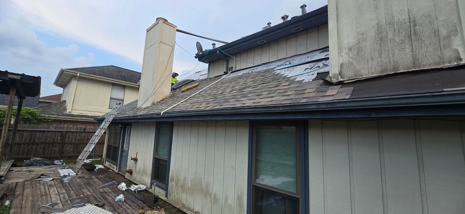Project in Sugar Land by Roof Guard And Construction
