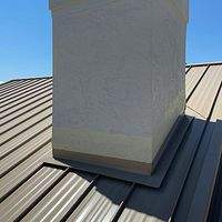 24ga 1.5" Mechanical Seam Sierra Tan by Total Roofing System The Metal Roof Experts