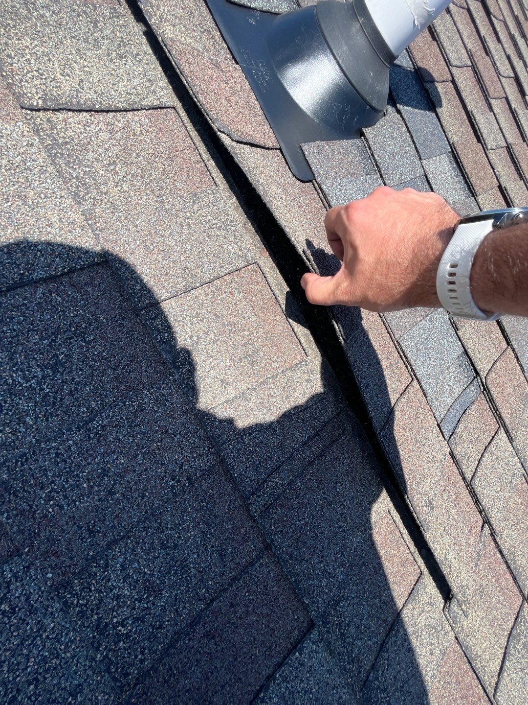 Residential Roofing Installation using GAF Timberline HDZ Weathered Wood by Nitro Roofing and Construction