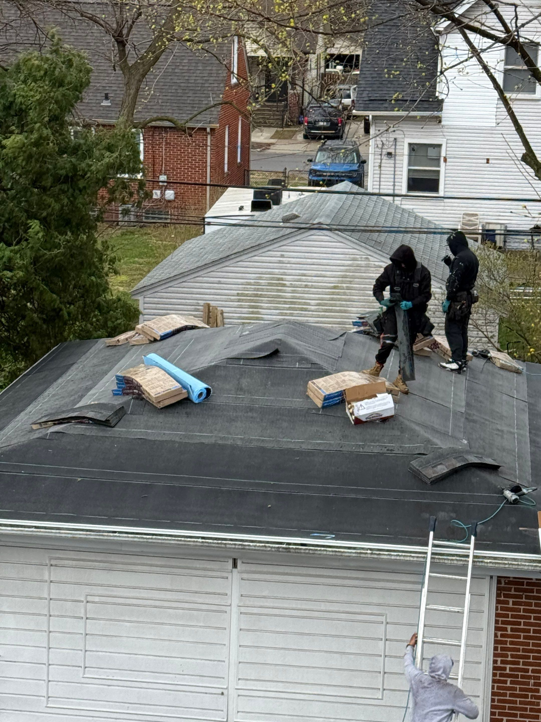 Project in Ferndale by Eave Roofing
