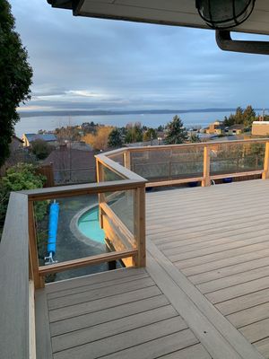 Alki Point - Glass & Azek
