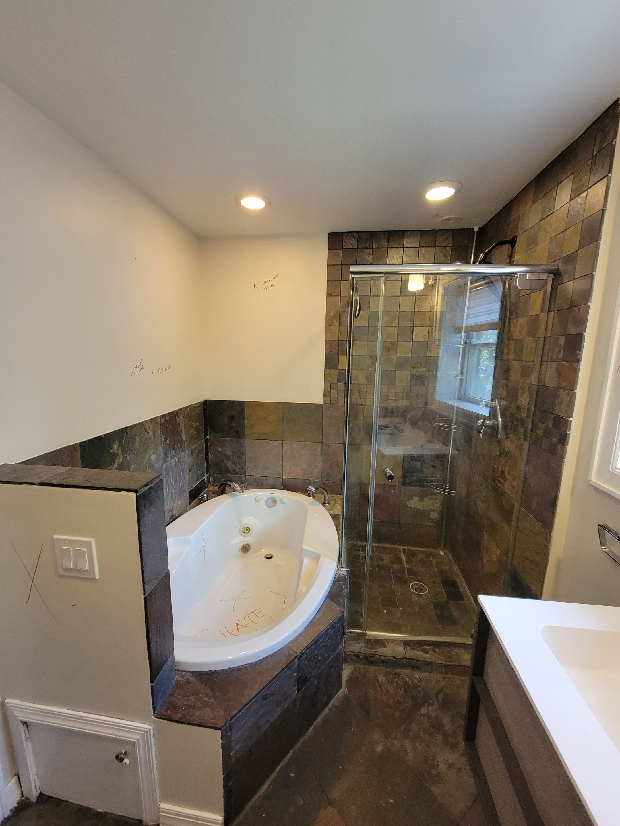 Kids bathroom Upgrade by Cedar Contractors Group, Inc.