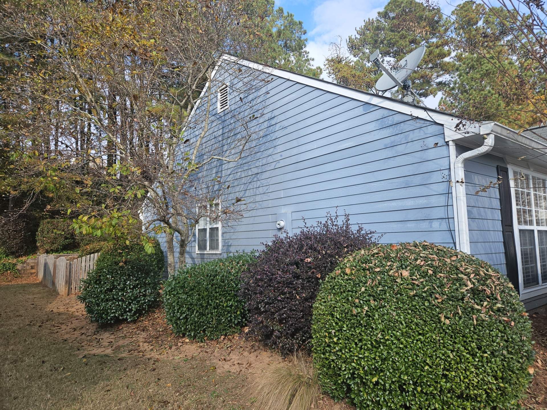 Rotten Wood Replacement using Hardie Trim by Nelson Exteriors 