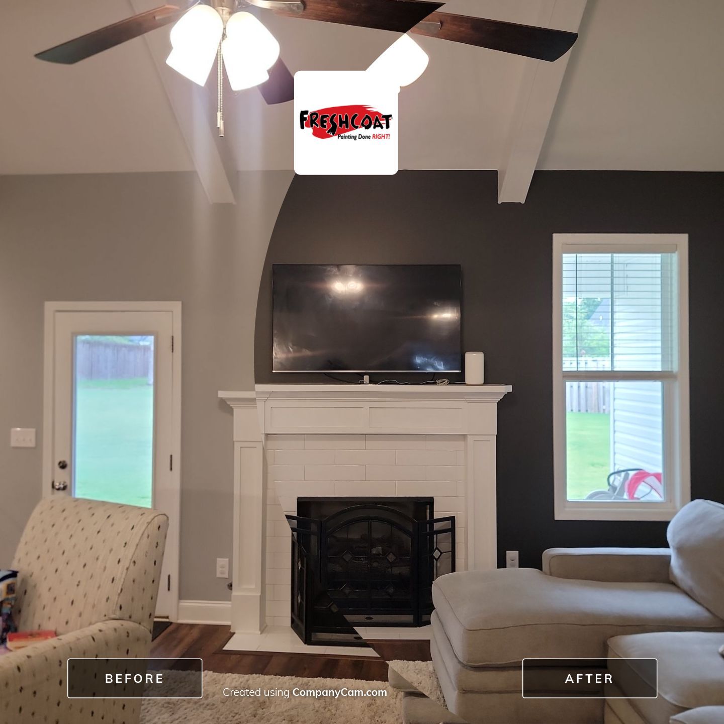 Interior Refresh by Fresh Coat Painters of Augusta