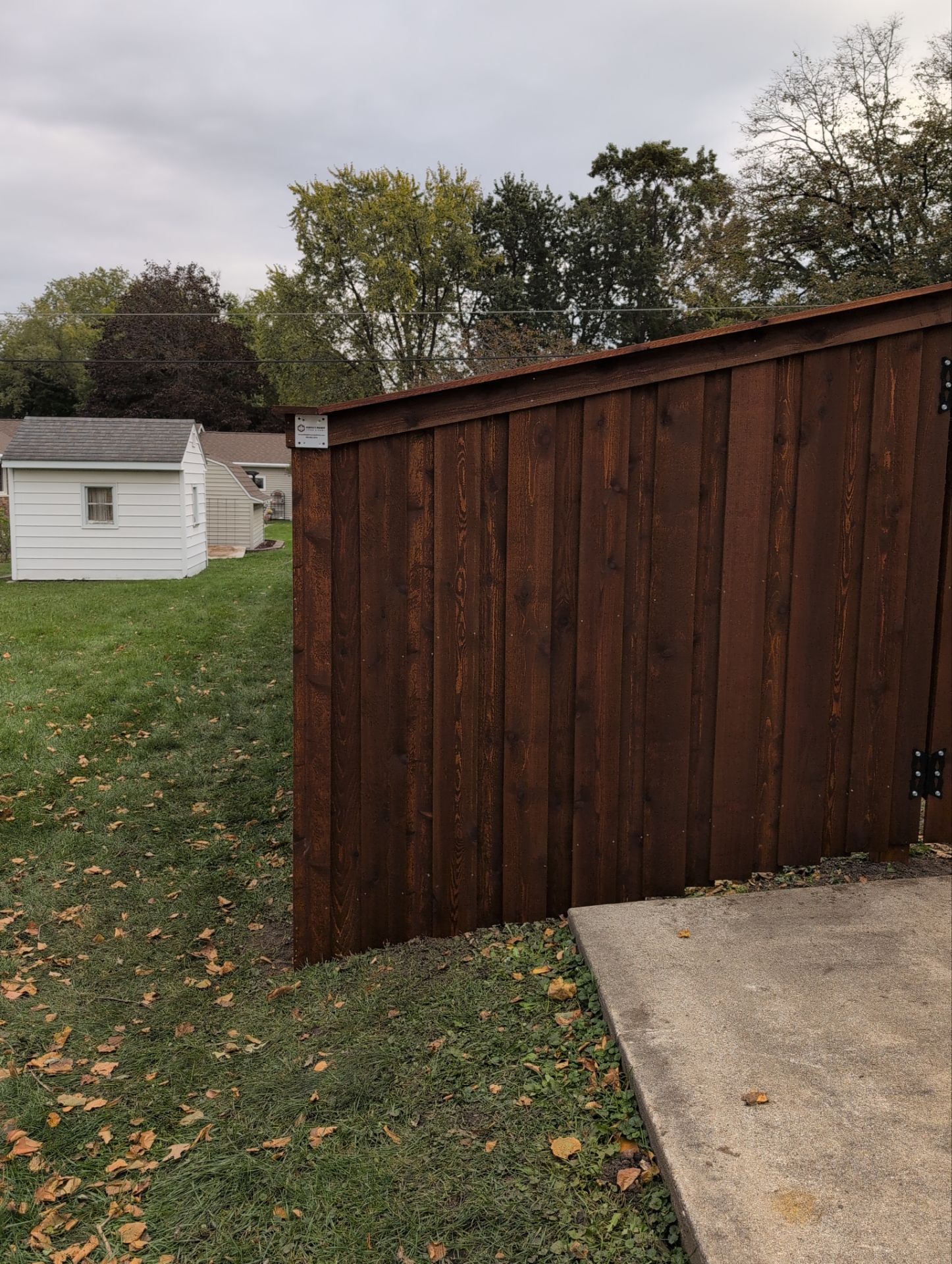 Project in Cedar Falls by Perfect Picket Fence and Stain