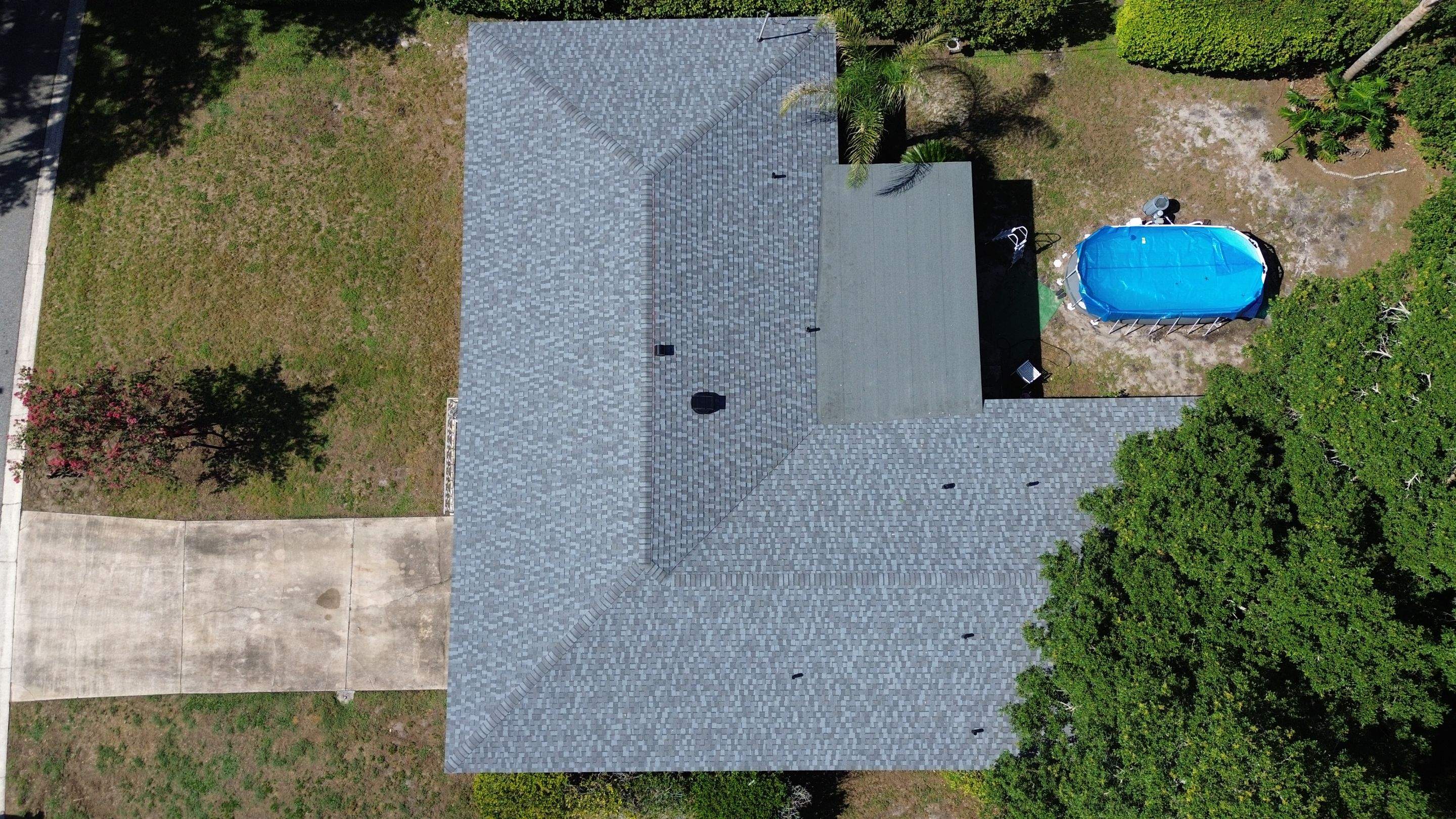 Residential Reroof in Orlando FL by Gold Key Roofing