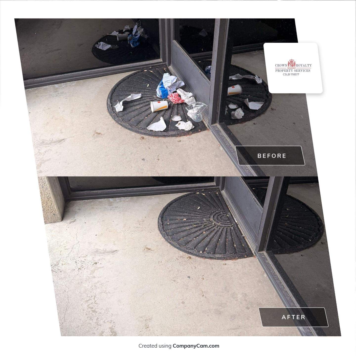 Before and After - ICSC by Crown Royalty Property Services 