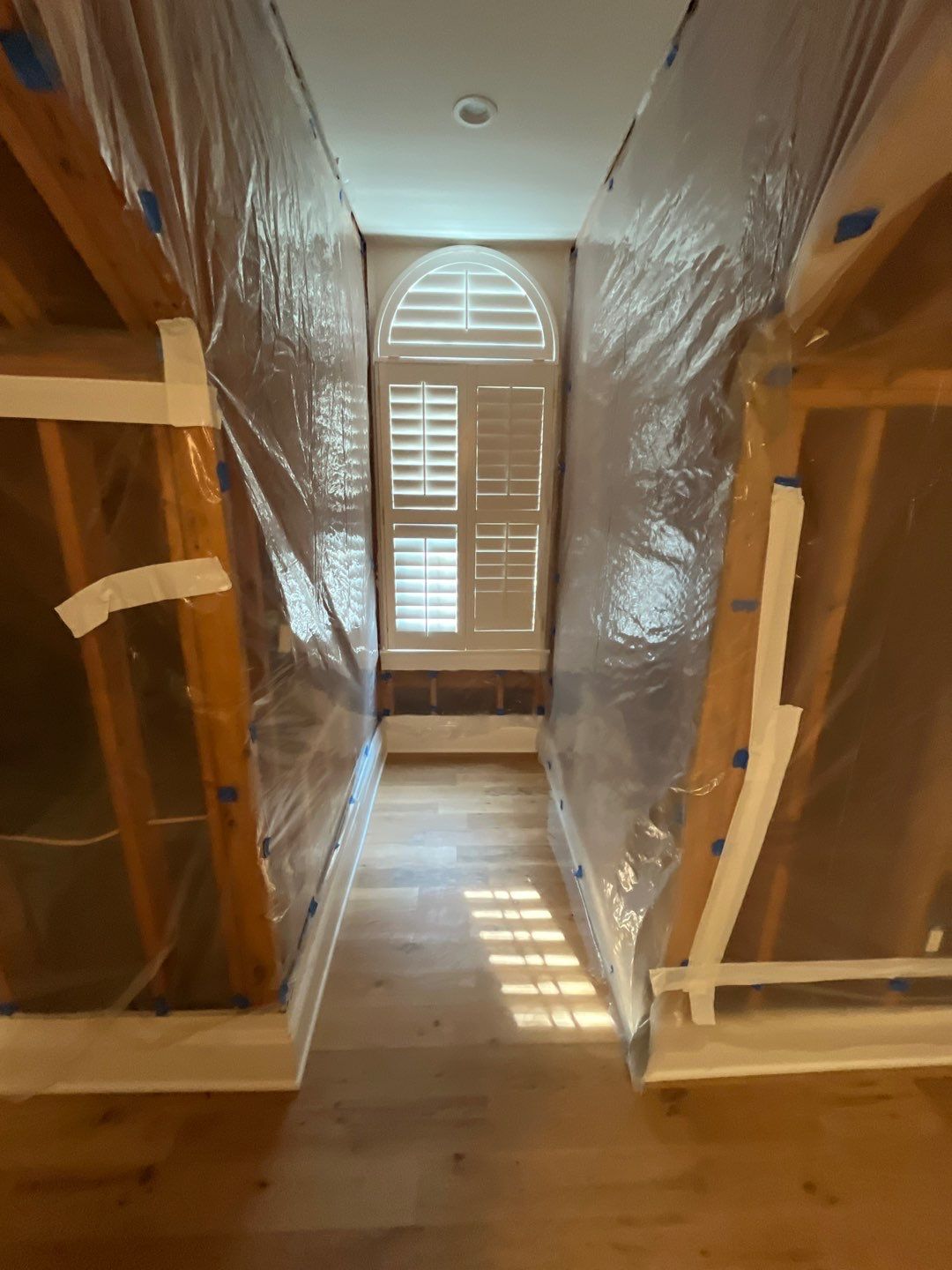 Bedroom mold remediation & Interior restoration by EAS Environmental, LLC.