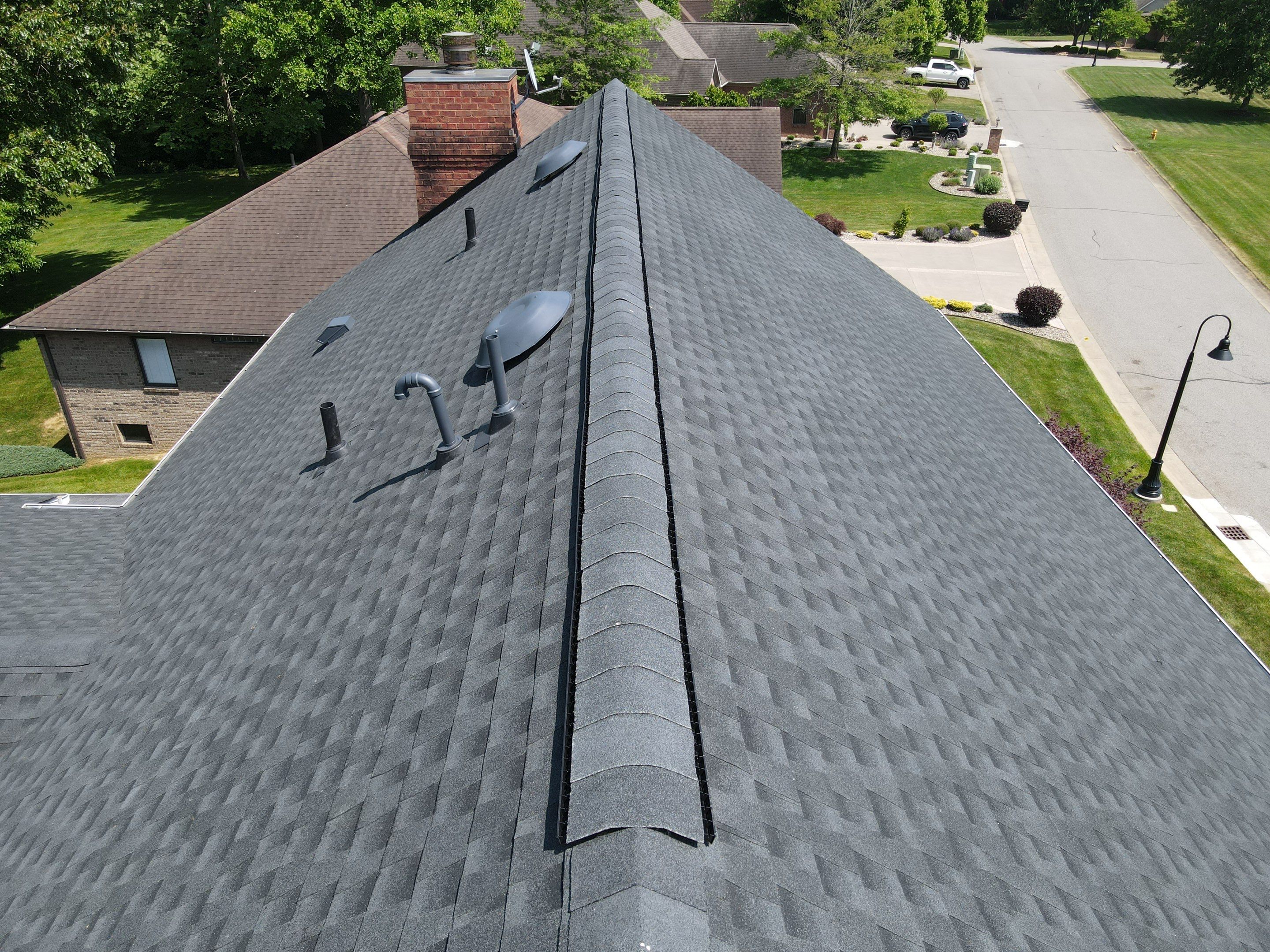 Residential Roofing Installation using GAF Timberline HDZ by Rainstoppers Roofing