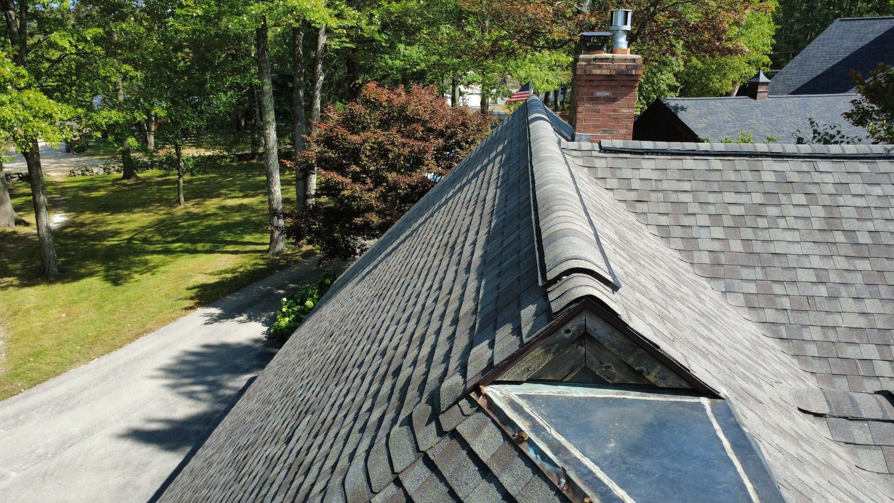 Garage & Barn Roof Replacement in Greenfield, NH | Owens Corning Shingles by Adam Vaillancourt Roofing LLC