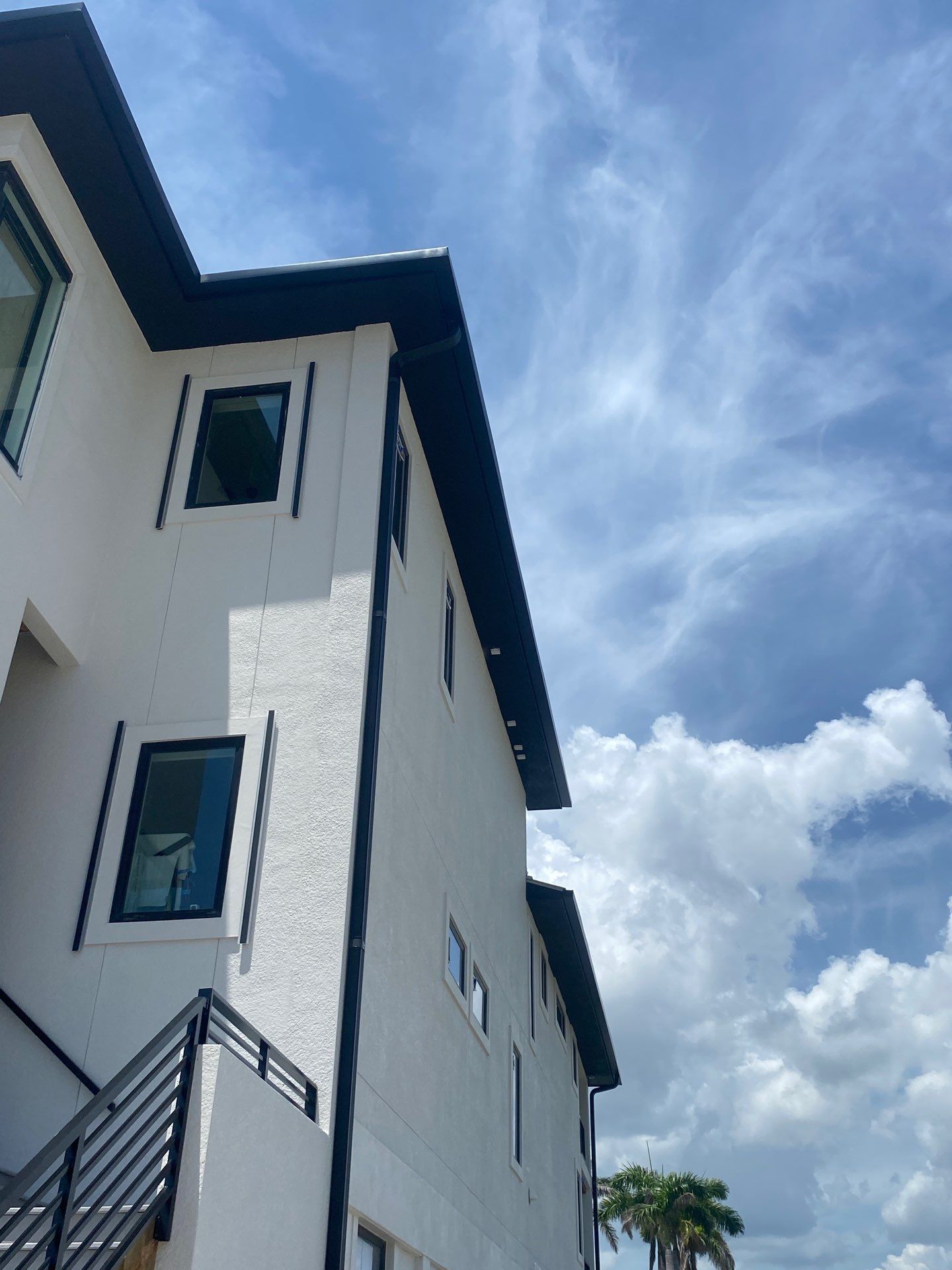 7-inch K-style Dark Bronze Gutters in Fort Myers Beach FL by Gutter Professors