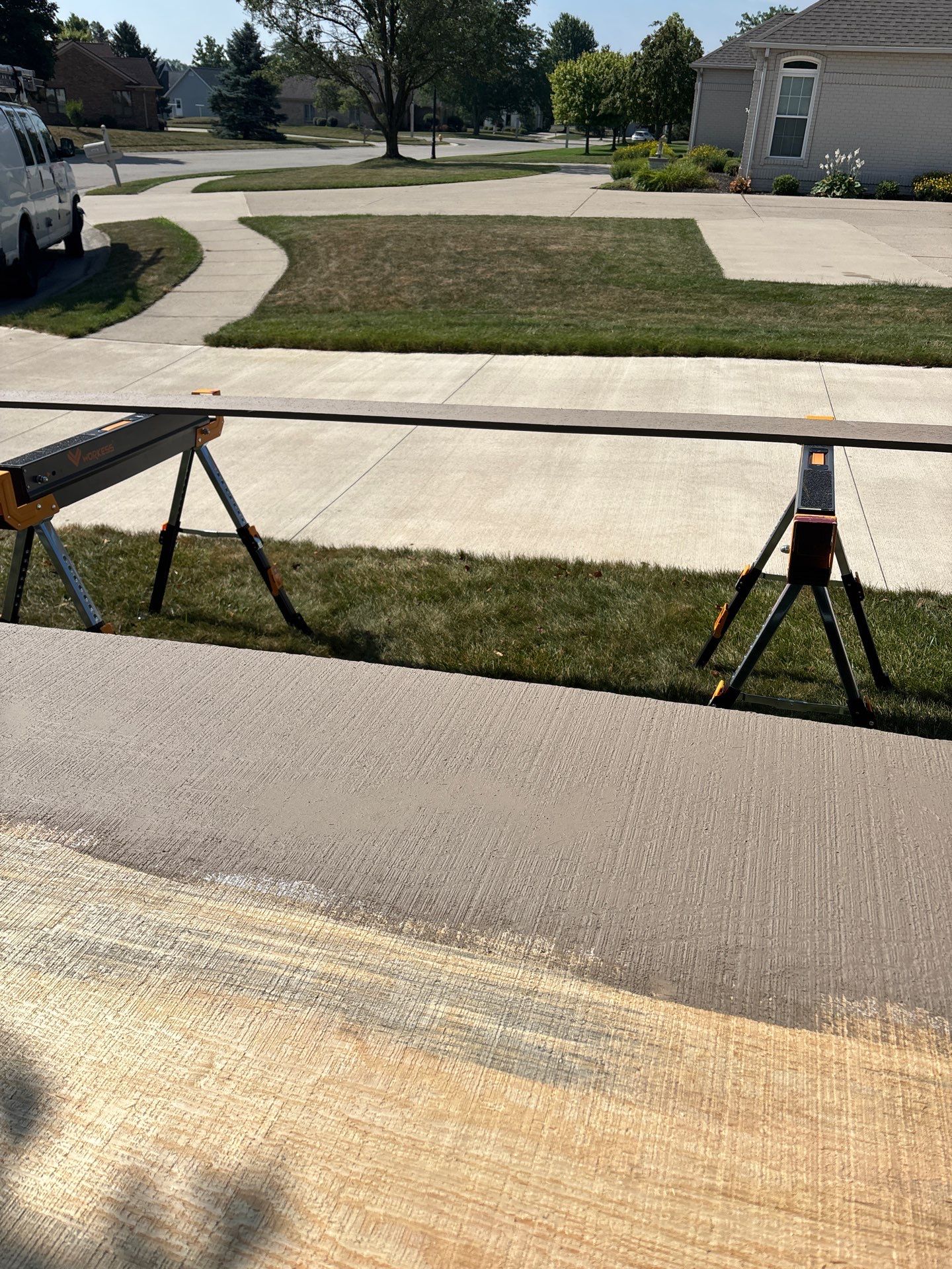 Residential soffit/fascia repair  by Nitro Roofing and Construction
