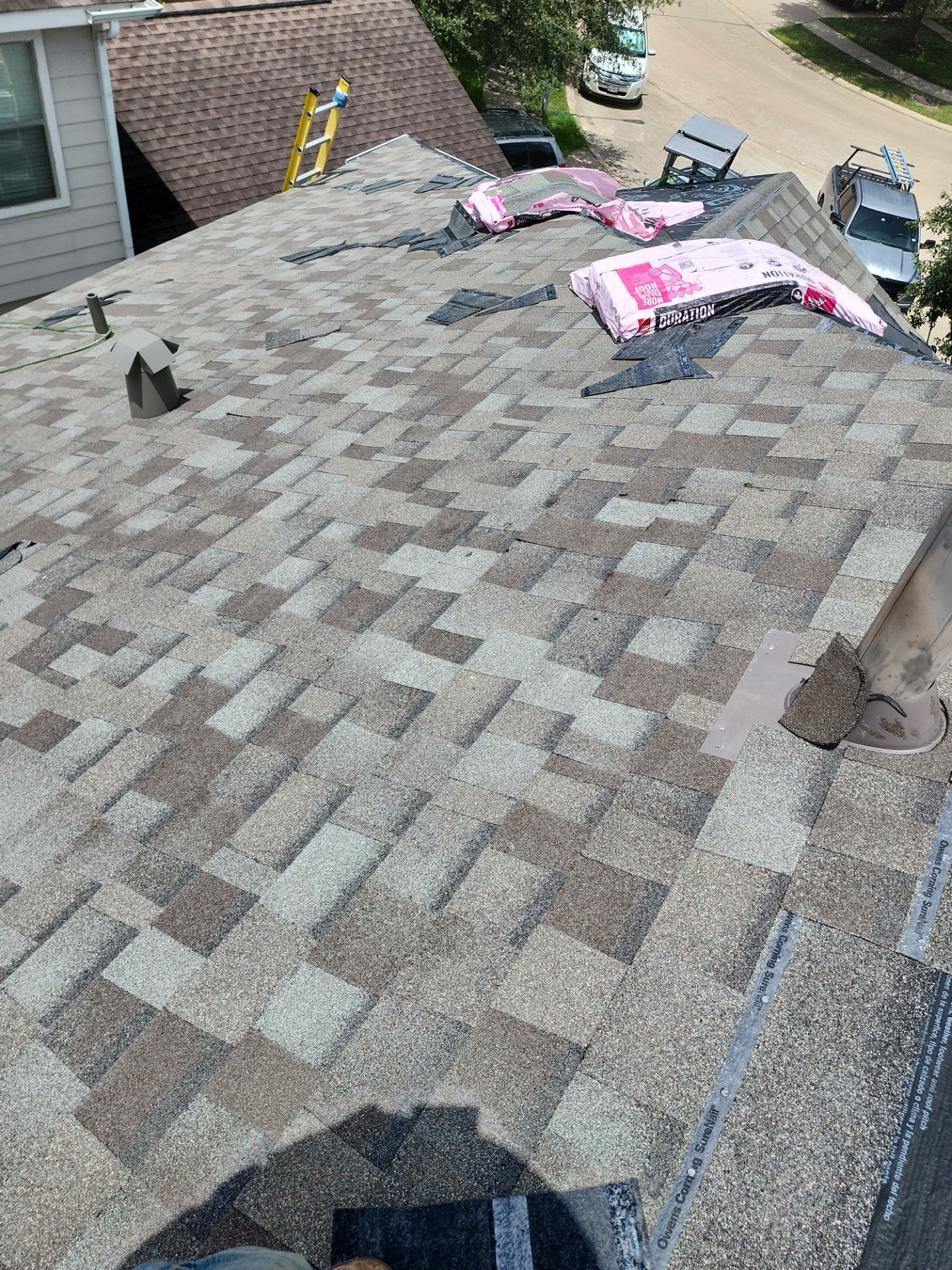 Residential Roofing Repair using Owen's Corning Duration (Lifetime) Shingles by Roof Repair Company