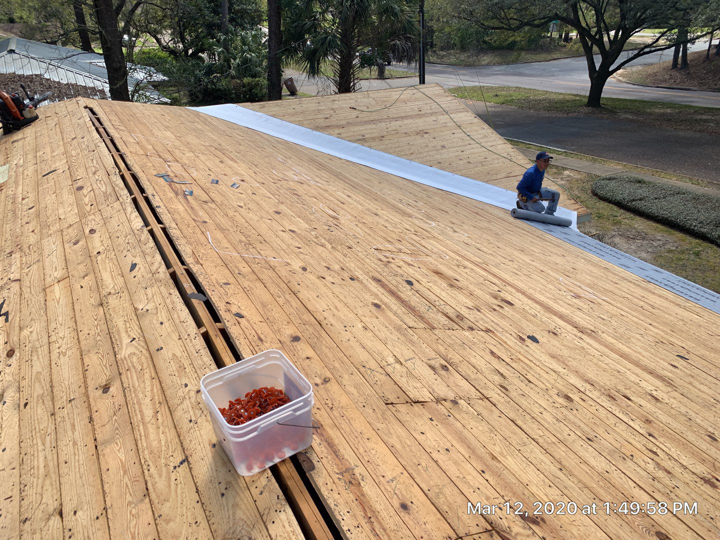 Residential Roofing Installation using Roof Replacement by American Roofing & Construction LLC