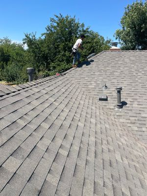 roof, skylight, & vent replacement in Edmond