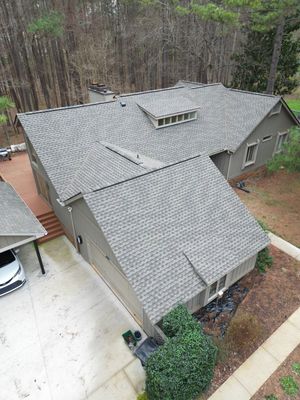 Roof Replacement - GAF Timberline Ultra HDZ Weathered Wood