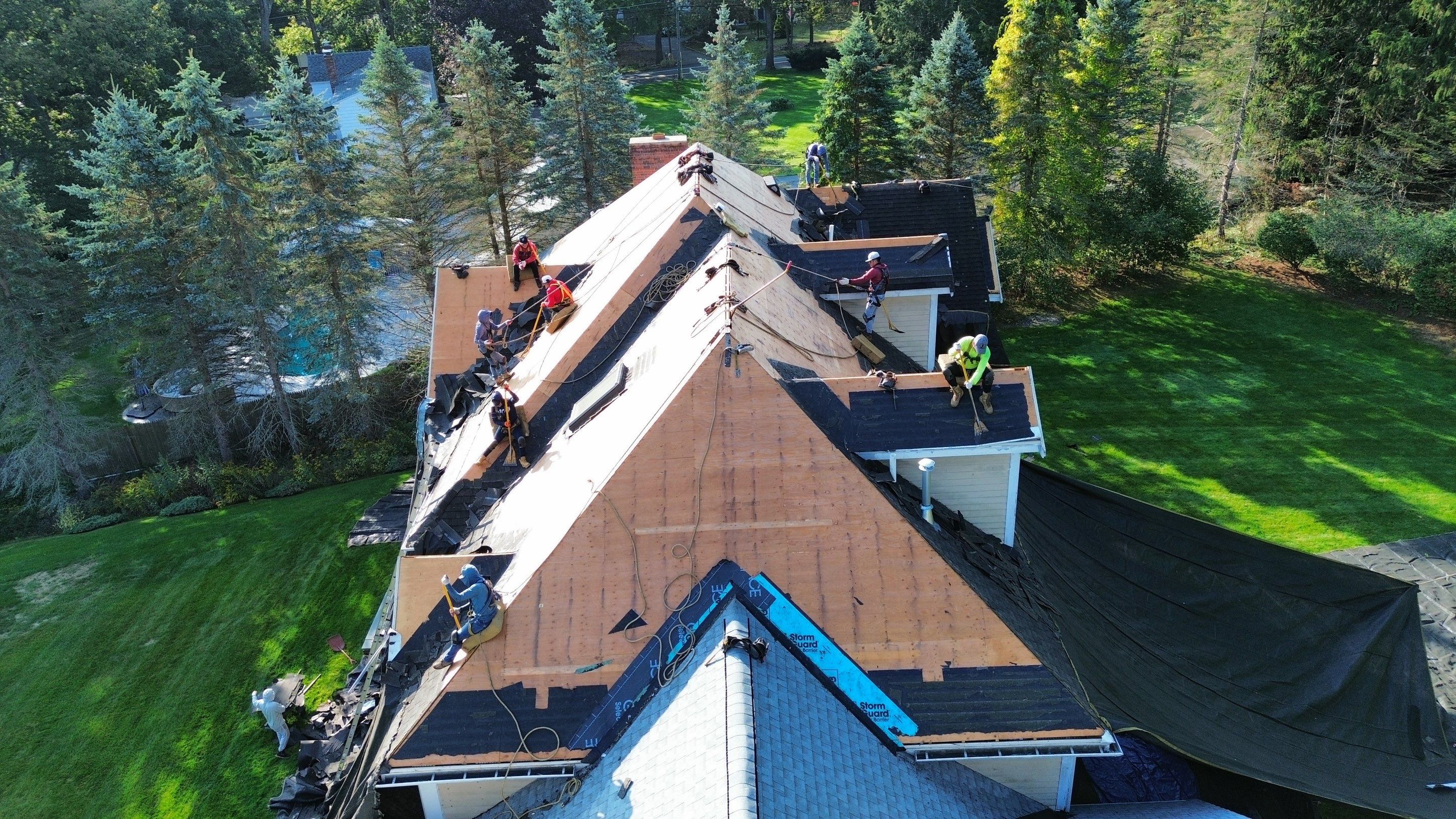 Roof & Skylight Replacement – Andover, MA by Mighty Dog Roofing of Greater Middlesex County