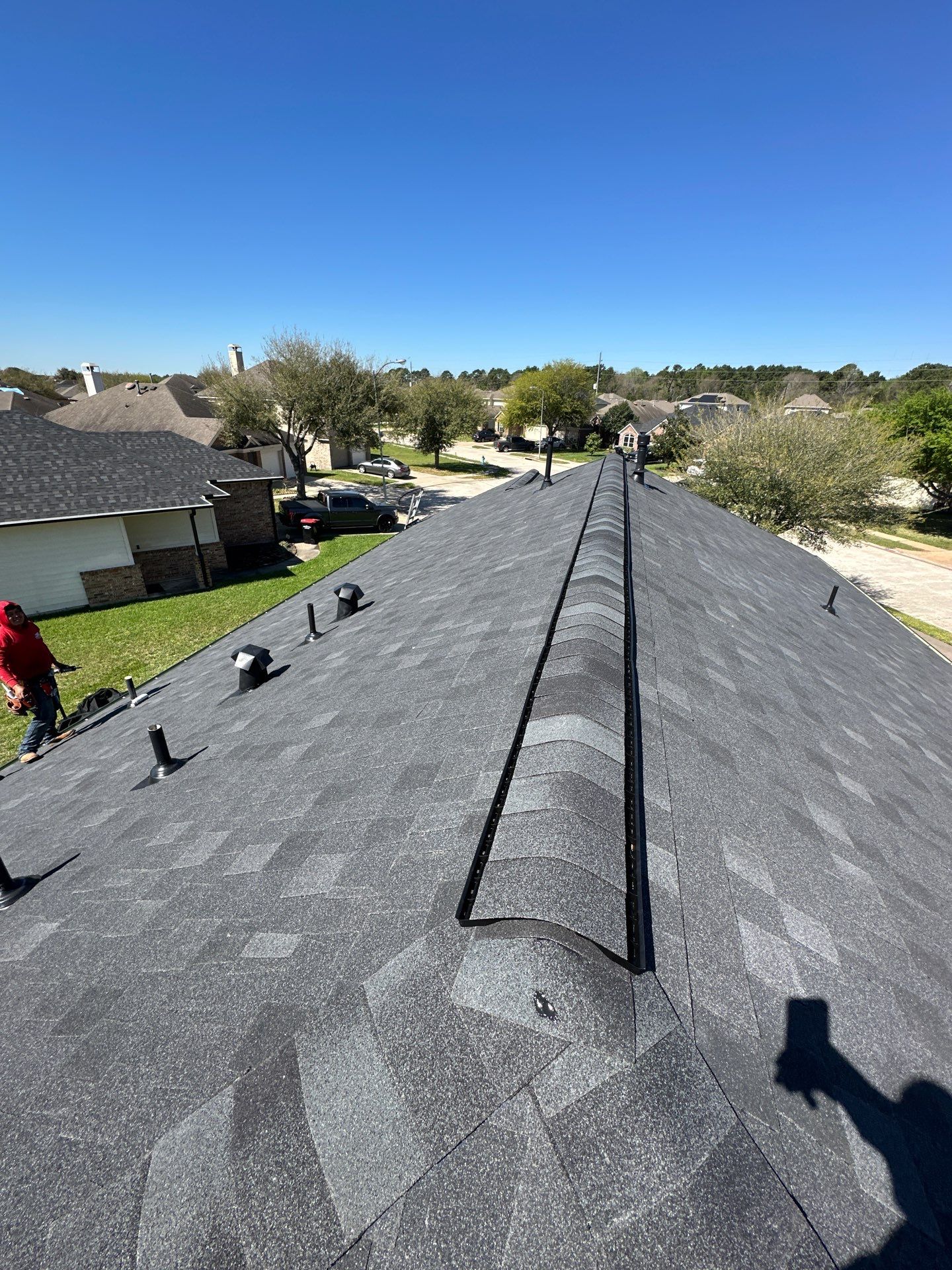 Project in Houston by Motion Roofing