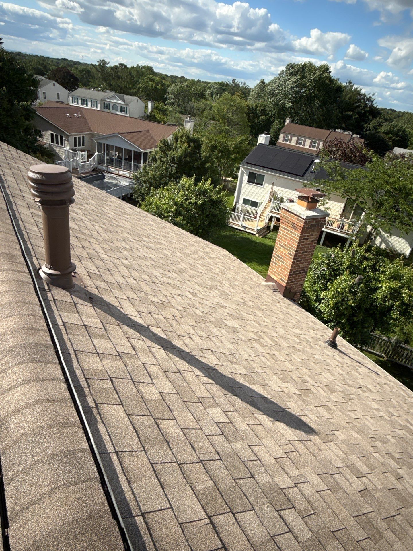 Fairfax: Residential Roof Replacement with CertainTeed Landmark Shingles in Sunrise Cedar by RM Banning, Inc.