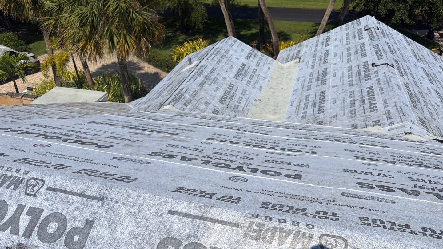 Residential Roofing Installation using Eagle Roofing Tile by BLUES BROTHERS ROOFING