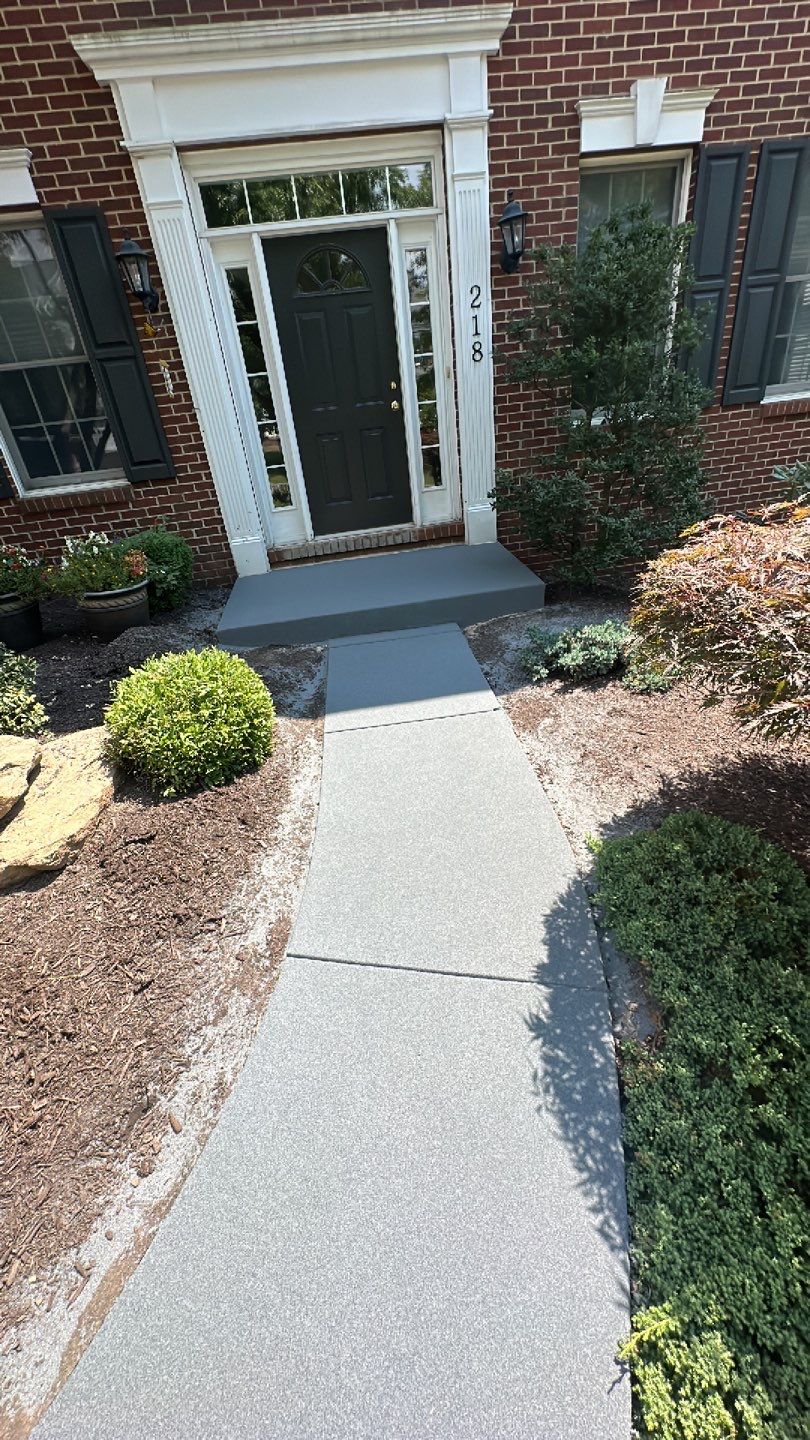 Pool Deck + Driveway + Garage Project in Venetia by Floors in a Day, Inc