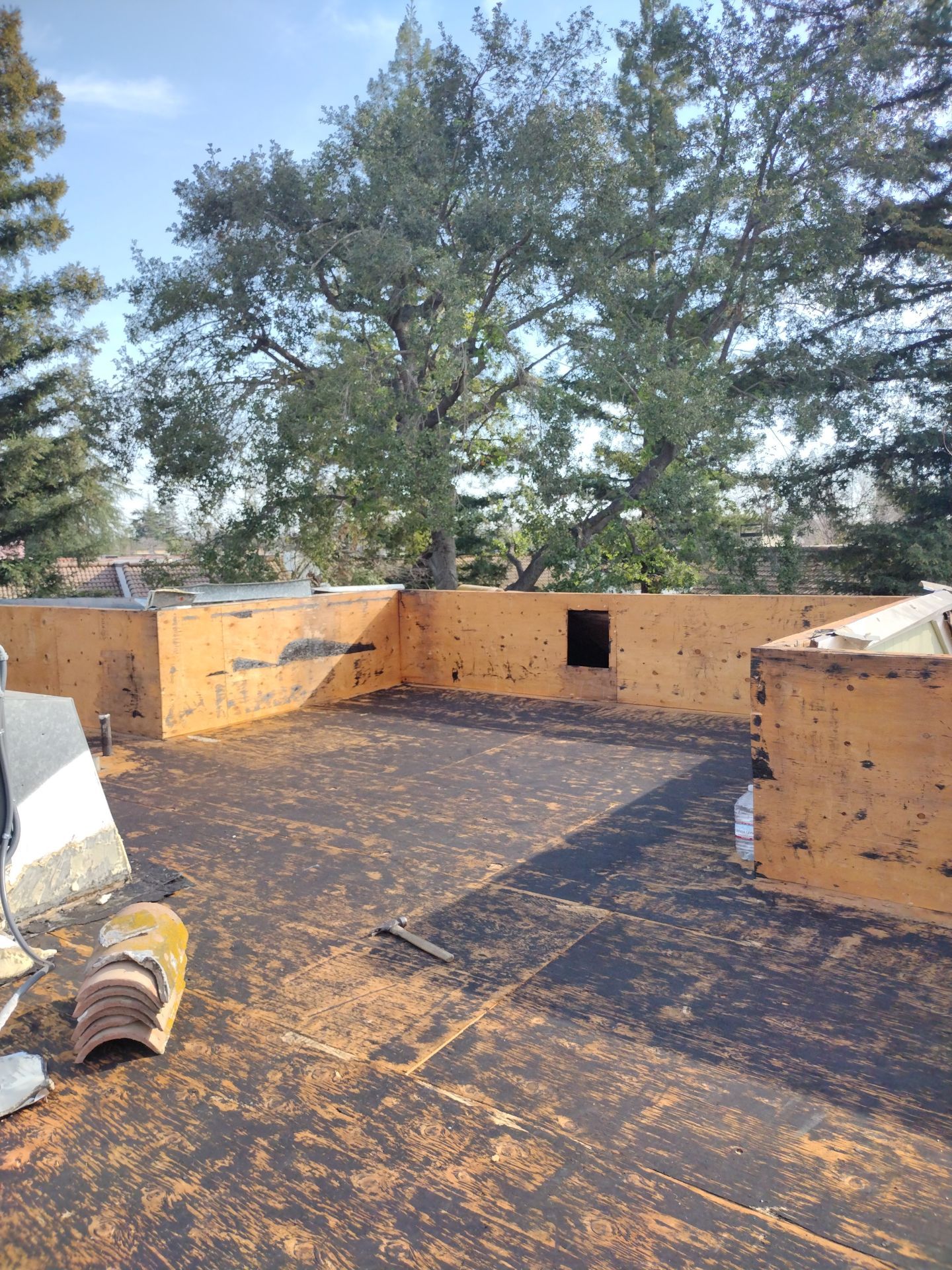 Residential TPO Flat Roofing - Fresno CA by Grandmark Service Company