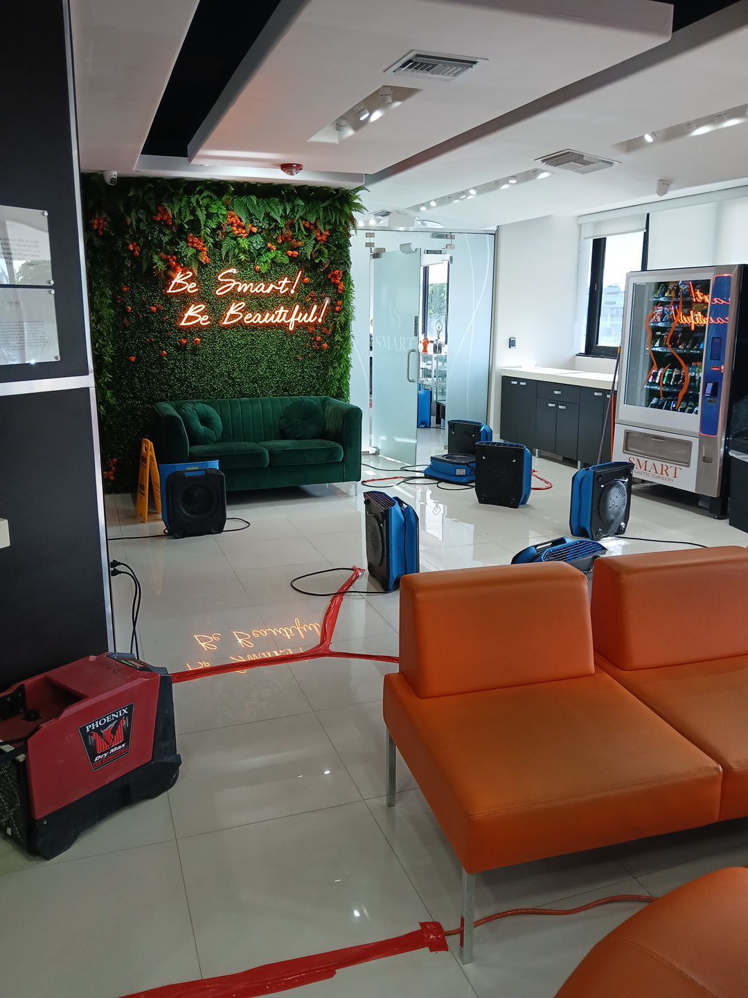 Commercial Water Damage Mitigation and Structural Drying for Miami Medical Facility by SuperClean