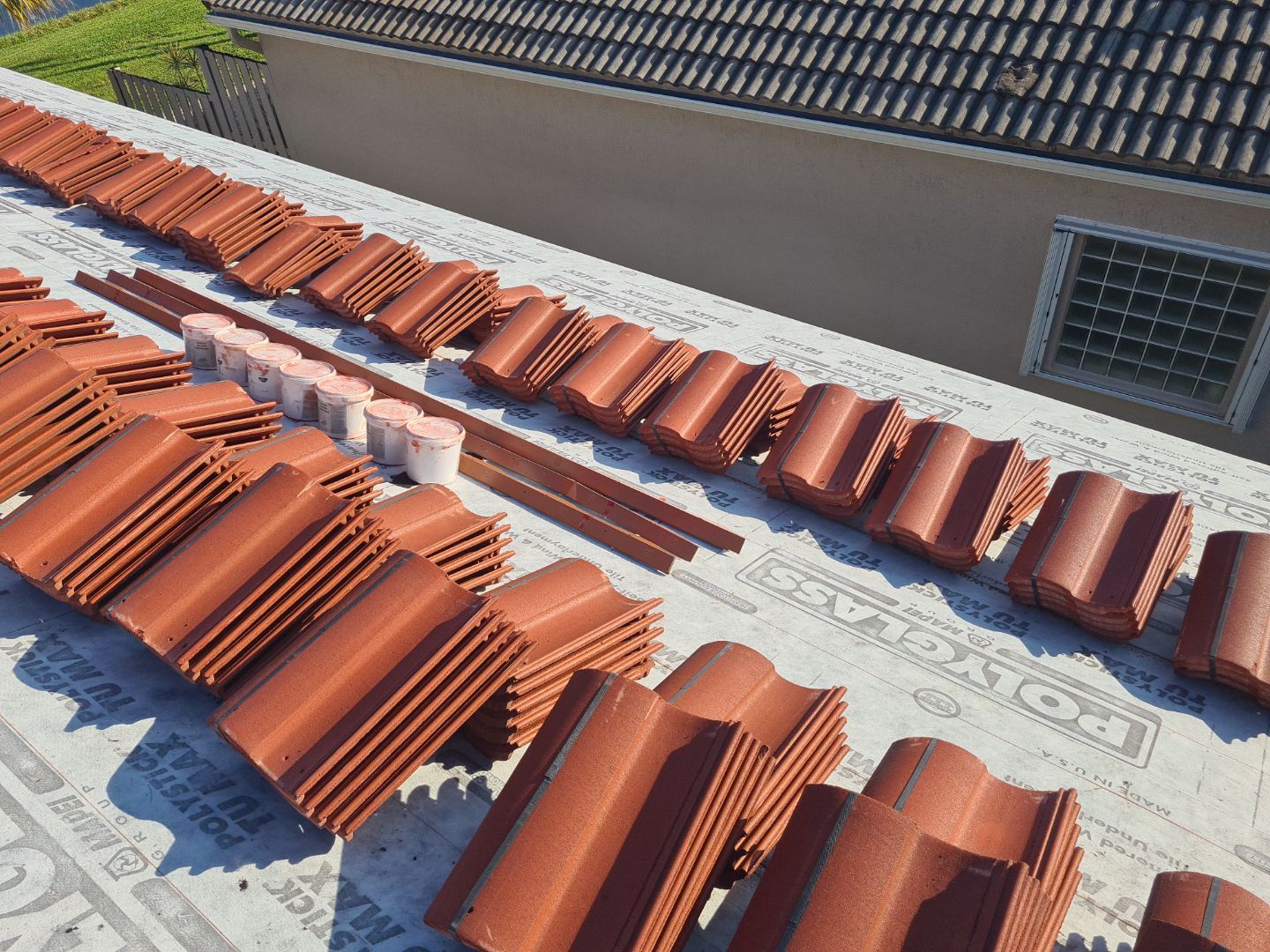 Residential Roofing Installation using Eagle Roofing Tile by BLUES BROTHERS ROOFING