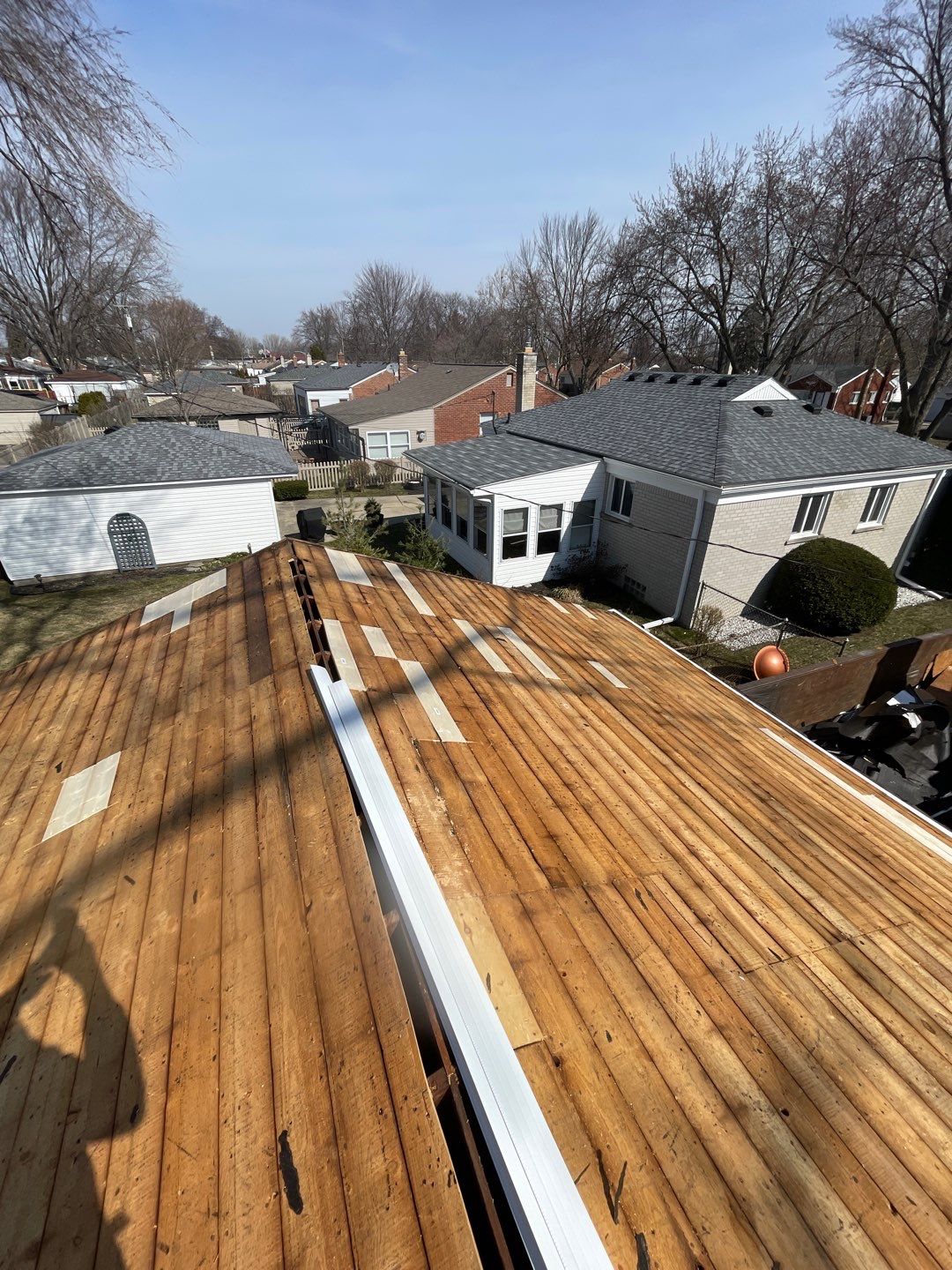 Roof Replacement using Replace Shingles on Residential roof by Smart Roof