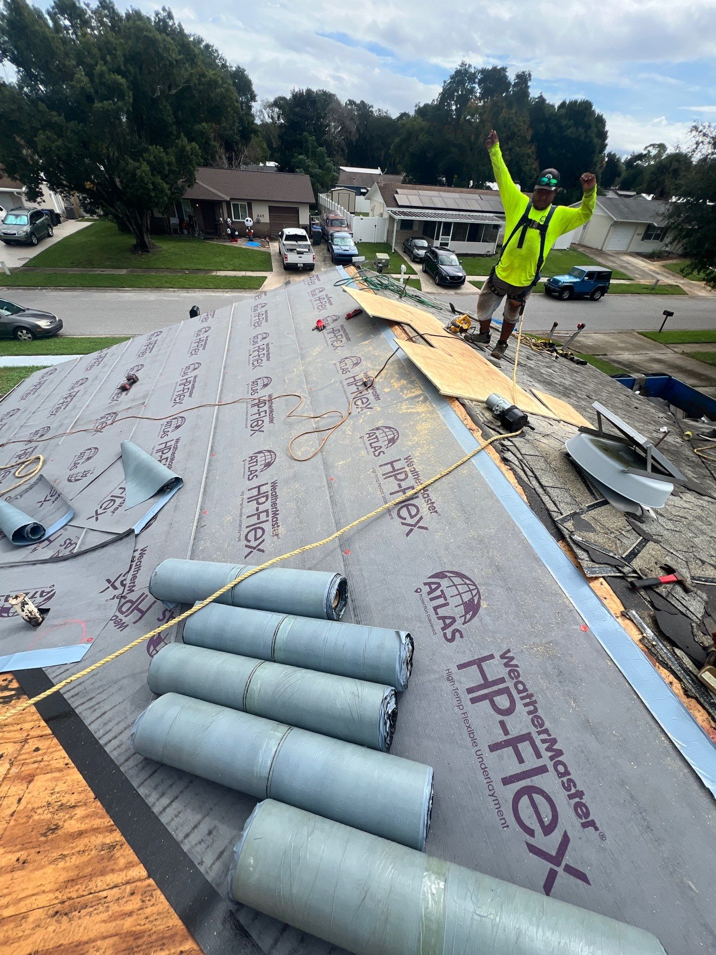 Permalock Metal Roofing Installation and Underlayment Replacement in Titusville by Pinnacle Roofing Group