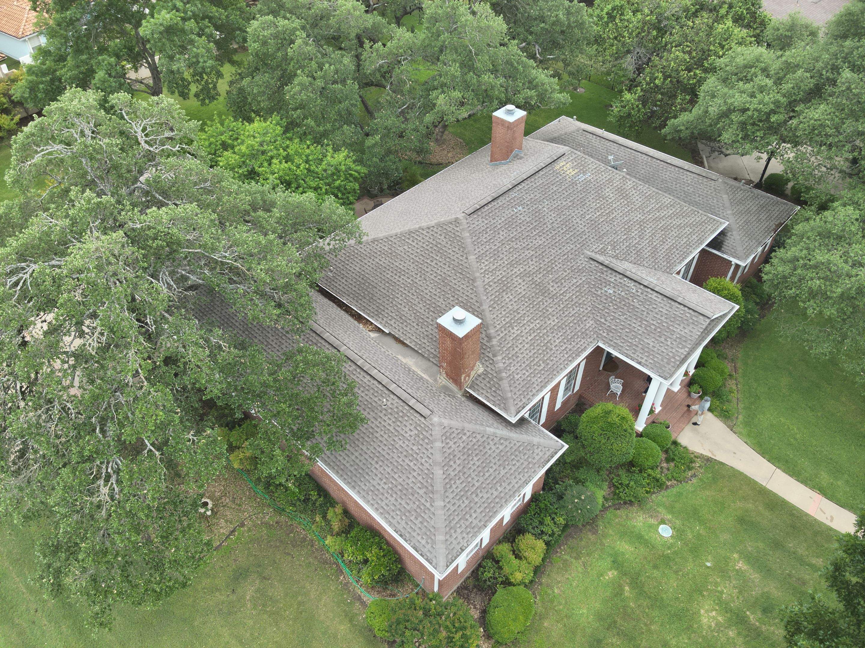 Residential Roof Replacement using GAF - HDZ - Weathered Wood by Action Exteriors